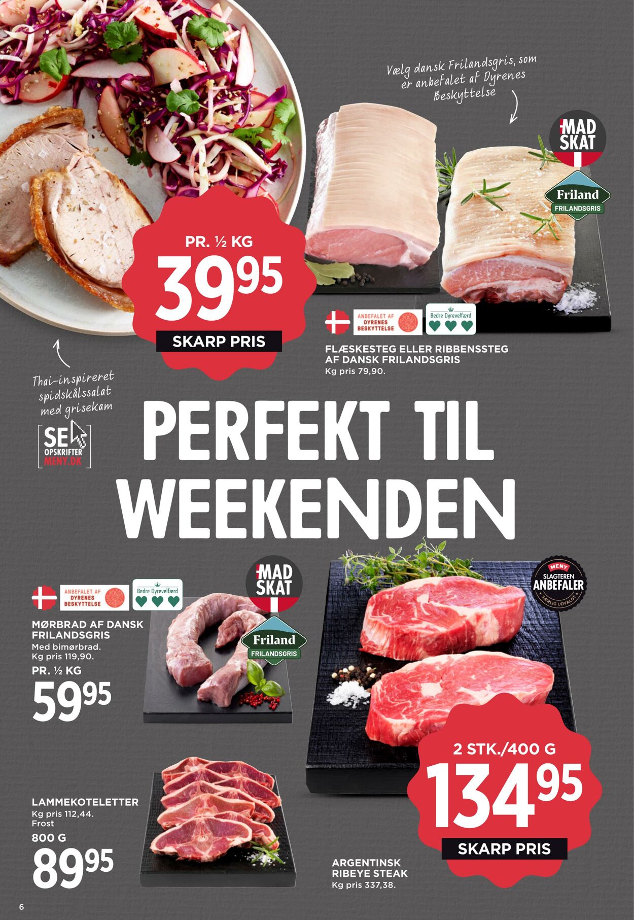 Tilbud Meny 01.10.2025 - 31.10.2025