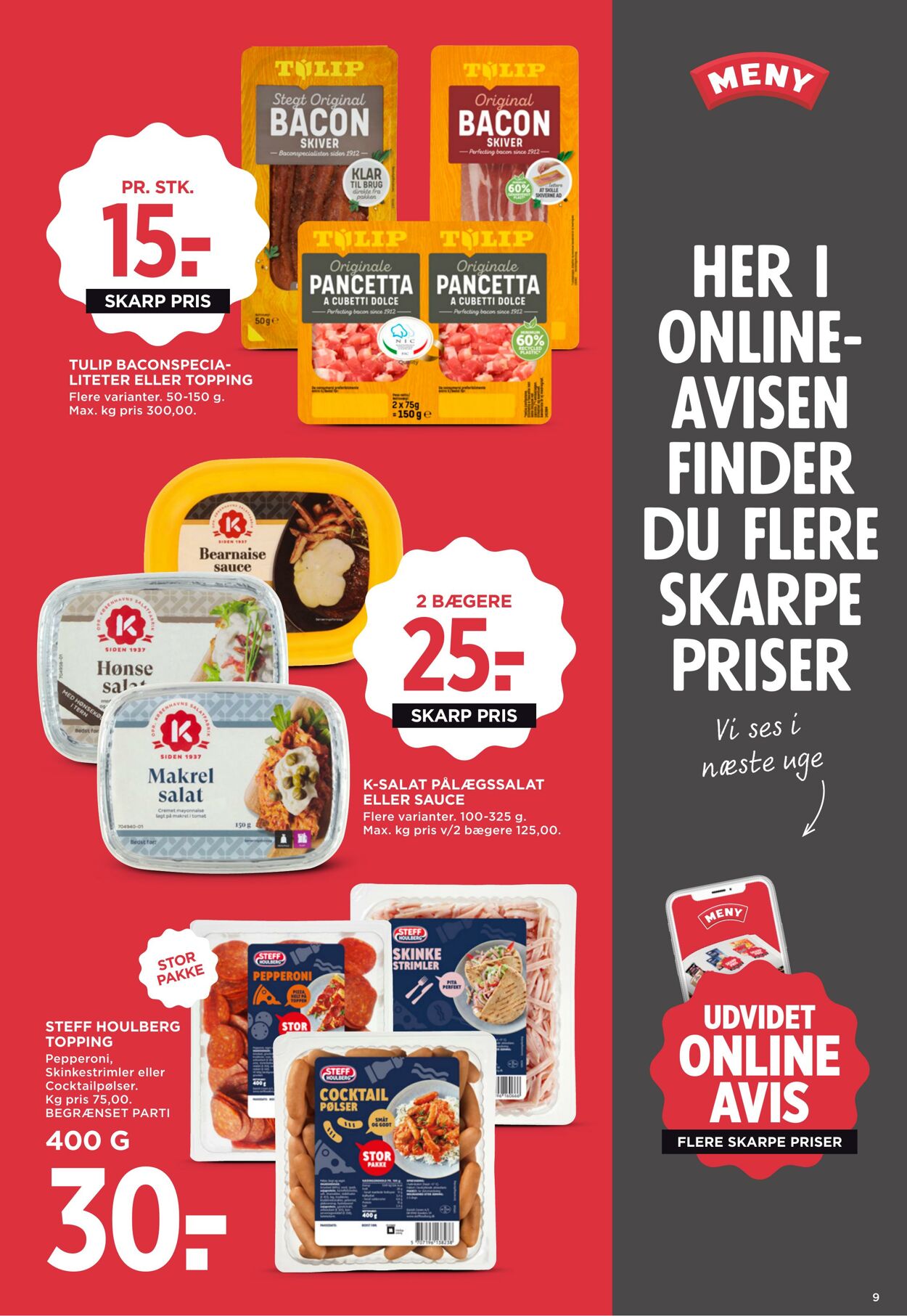 Tilbud Meny 01.10.2025 - 31.10.2025