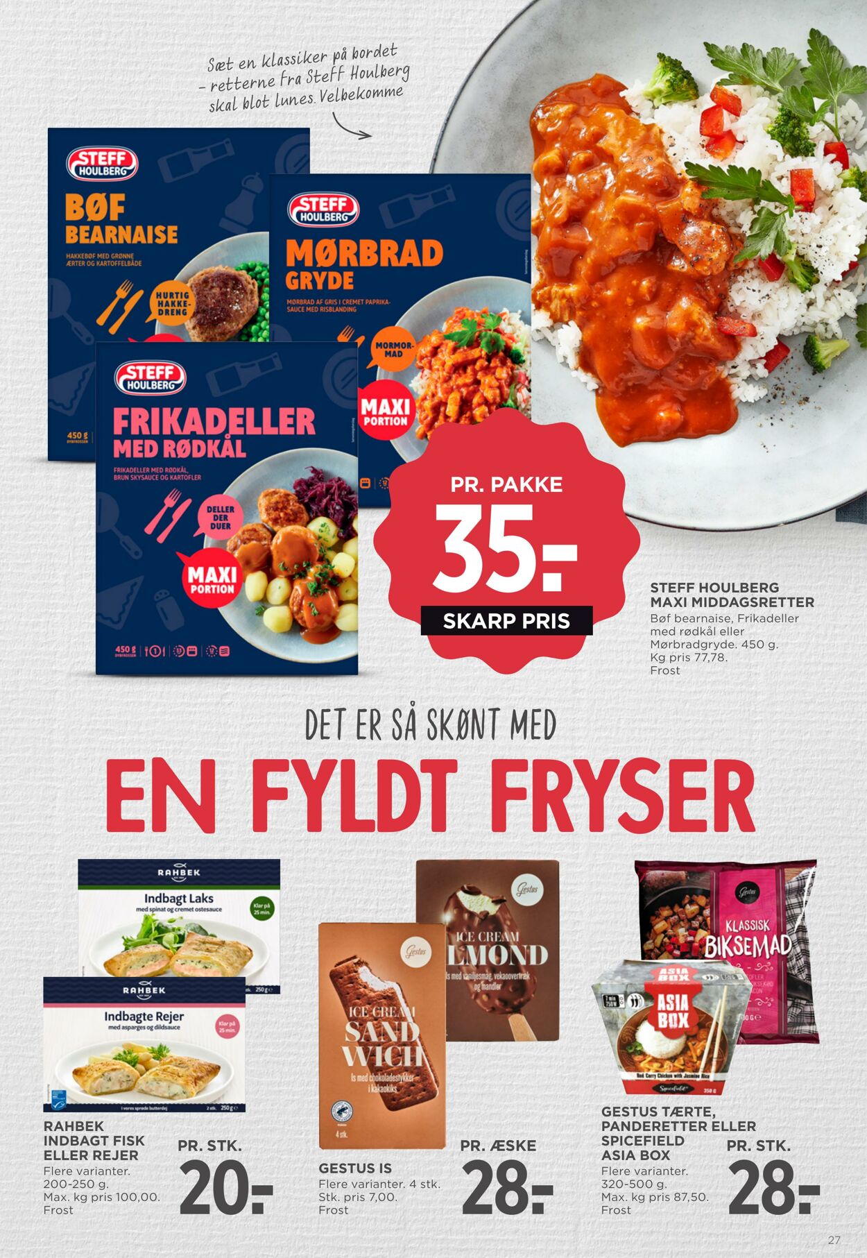 Tilbud Meny 27.02.2026 - 05.03.2026
