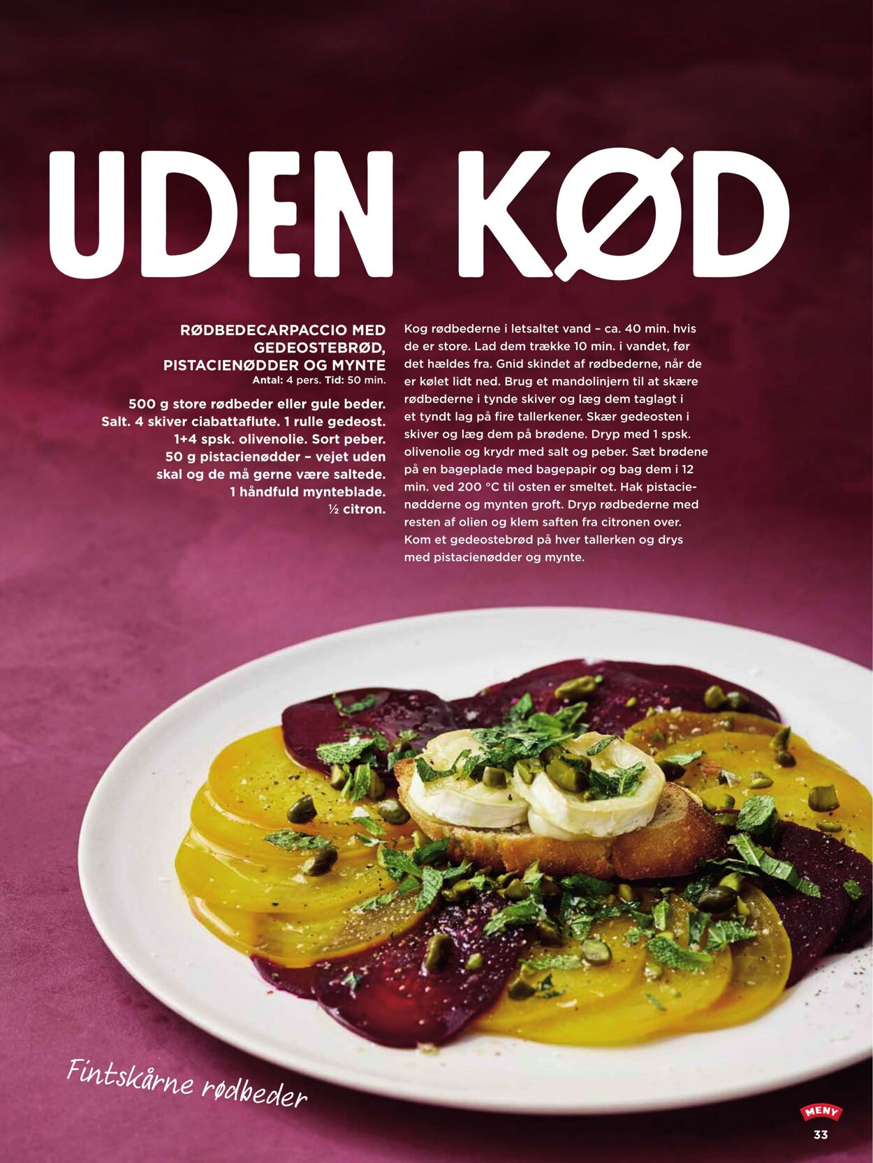 Tilbud Meny 01.02.2026 - 28.02.2026