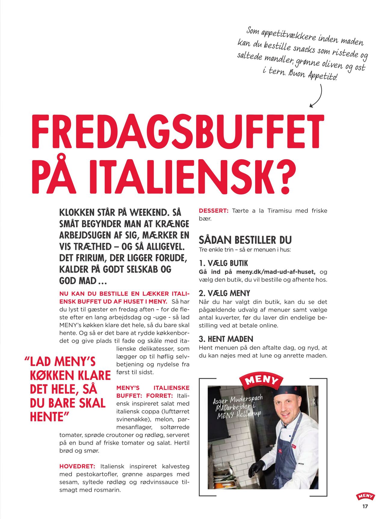 Tilbud Meny 01.07.2025 - 31.07.2025