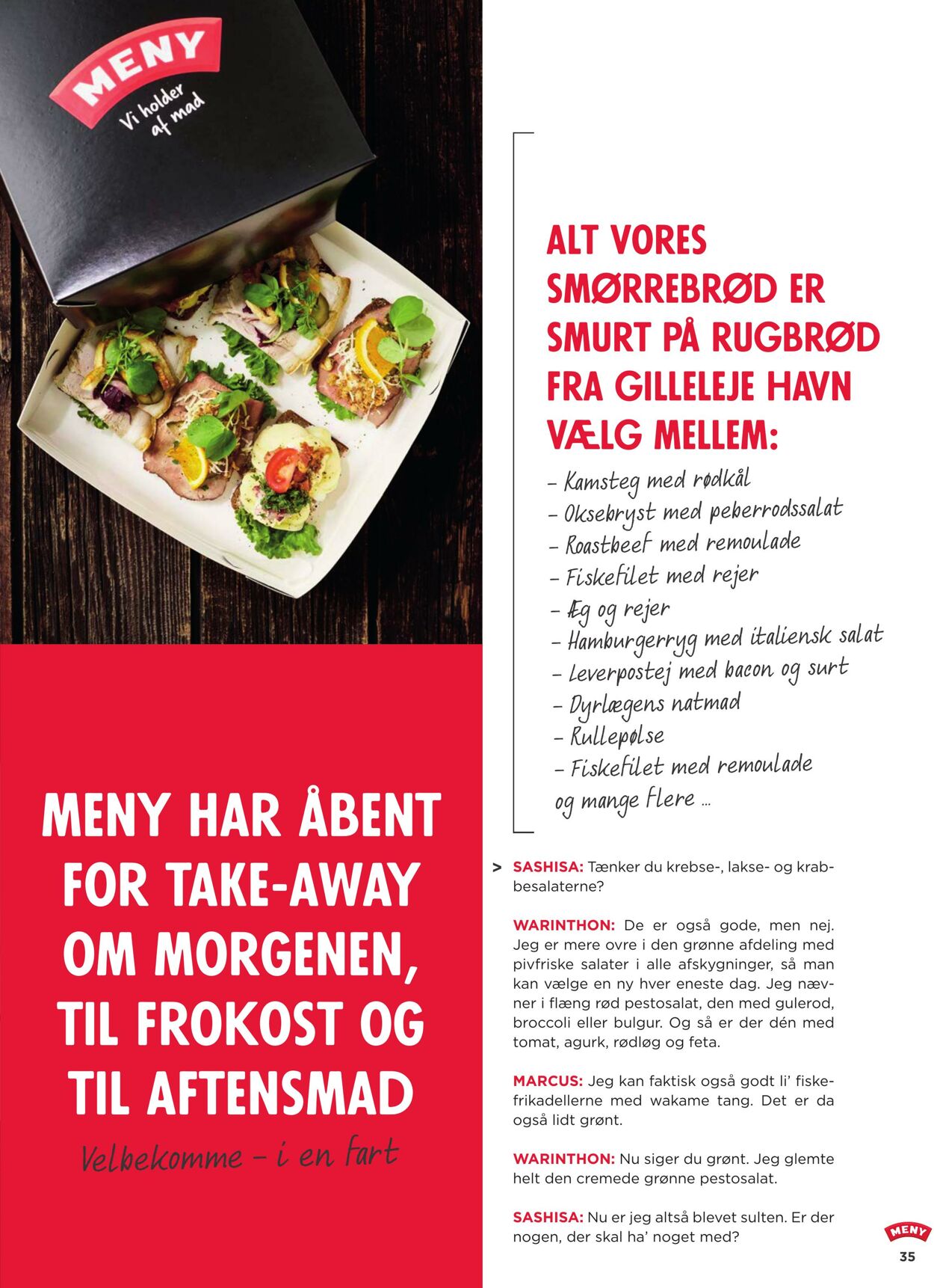 Tilbud Meny 01.07.2025 - 31.07.2025