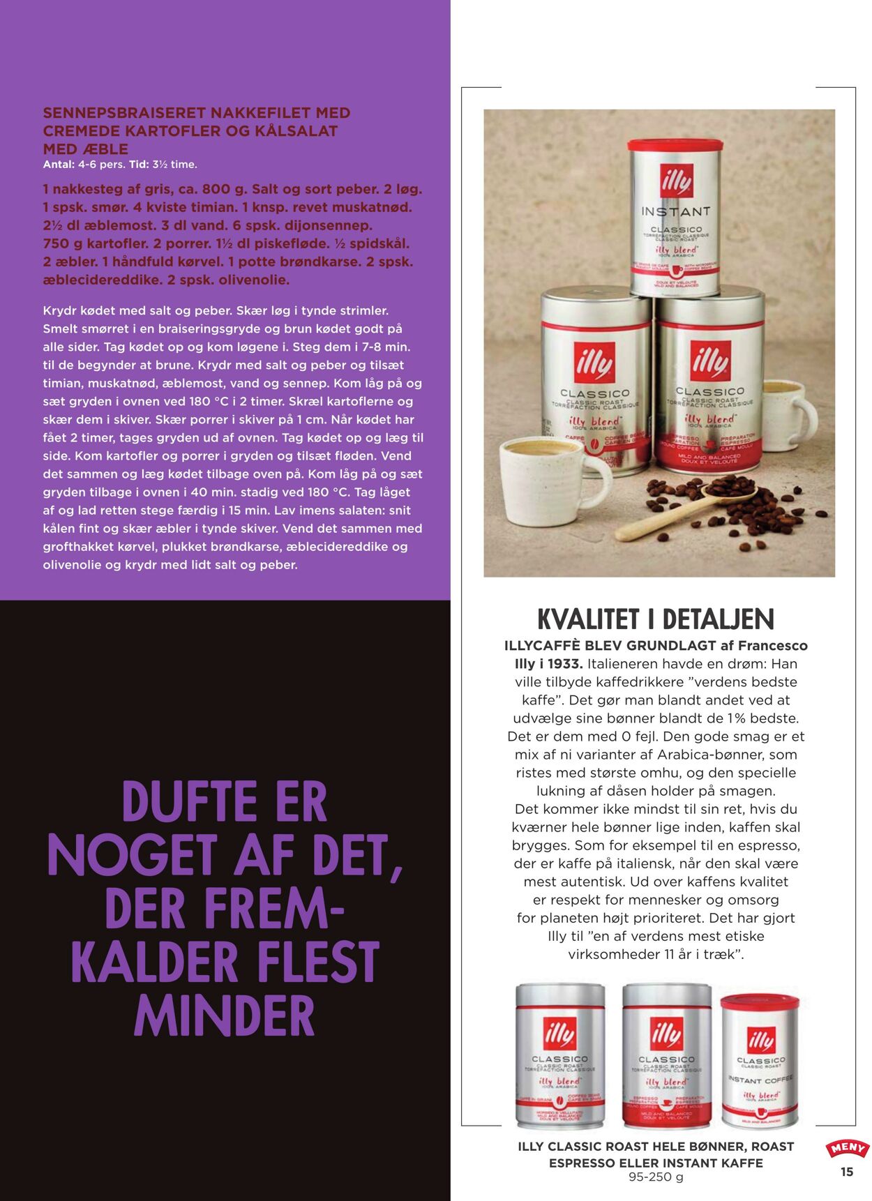 Tilbud Meny 01.11.2025 - 30.11.2025