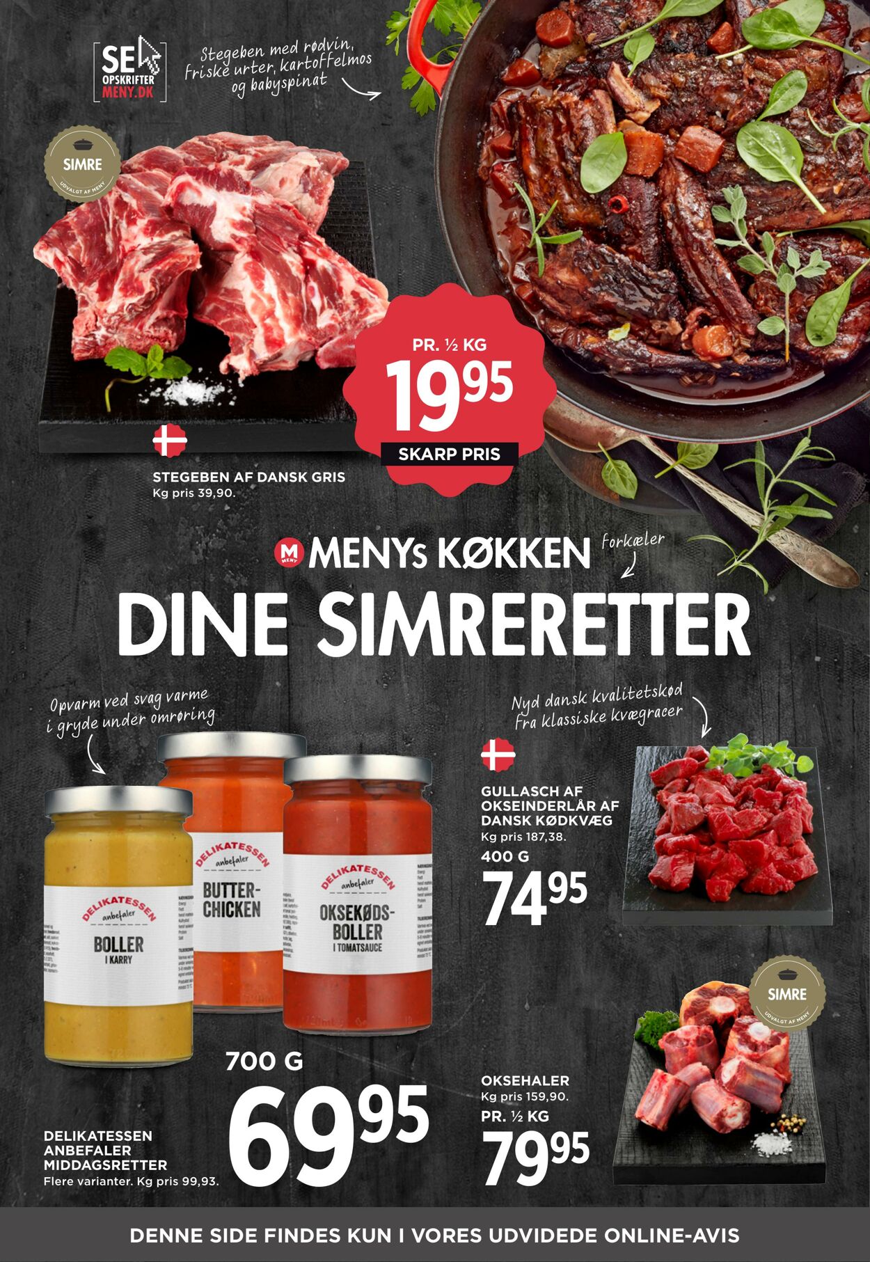 Tilbud Meny 01.02.2026 - 28.02.2026