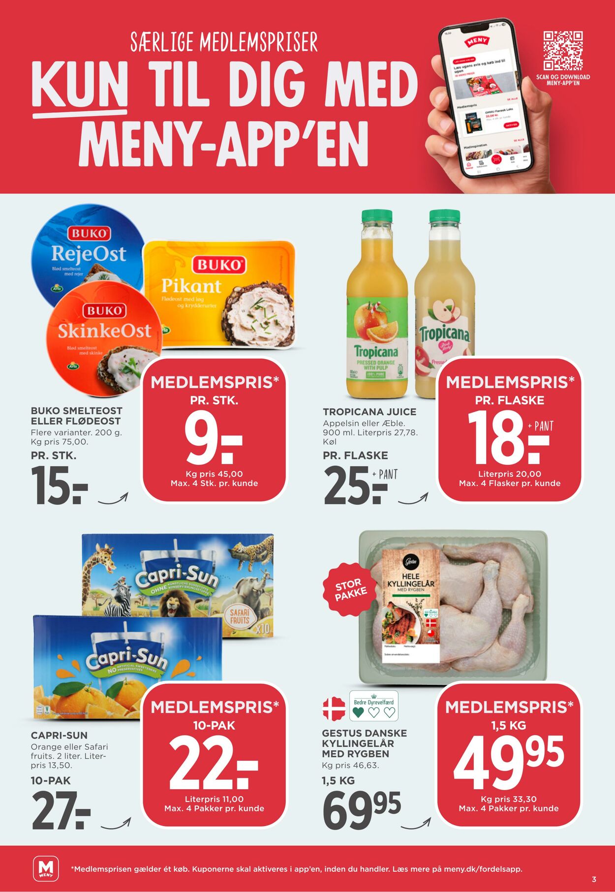 Tilbud Meny 01.02.2026 - 28.02.2026