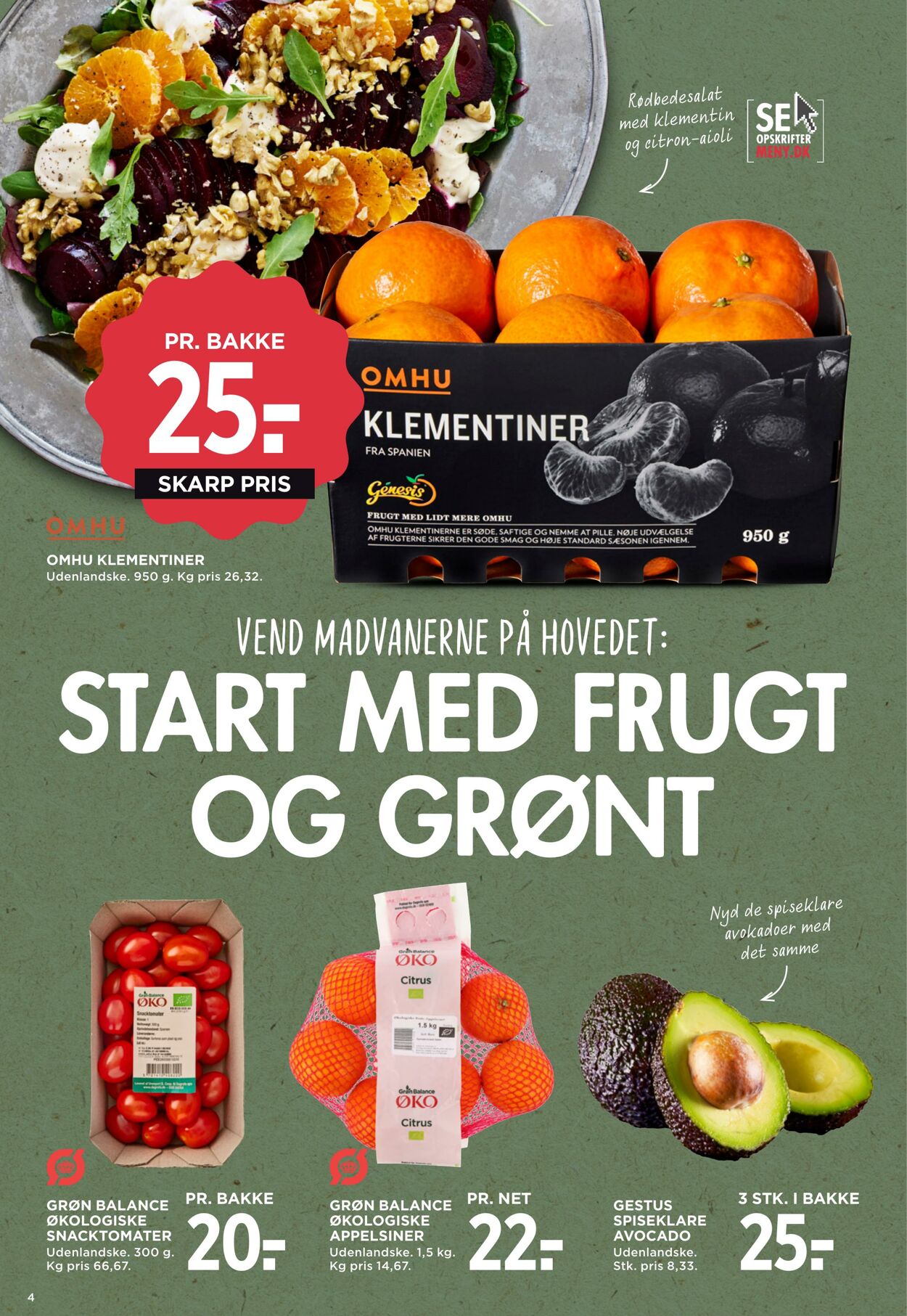 Tilbud Meny 01.03.2026 - 31.03.2026