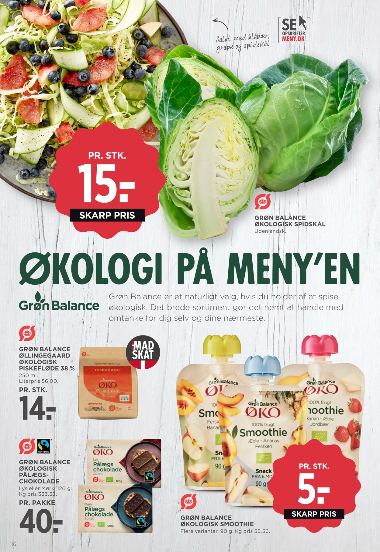 Tilbud Meny 01.03.2026 - 31.03.2026