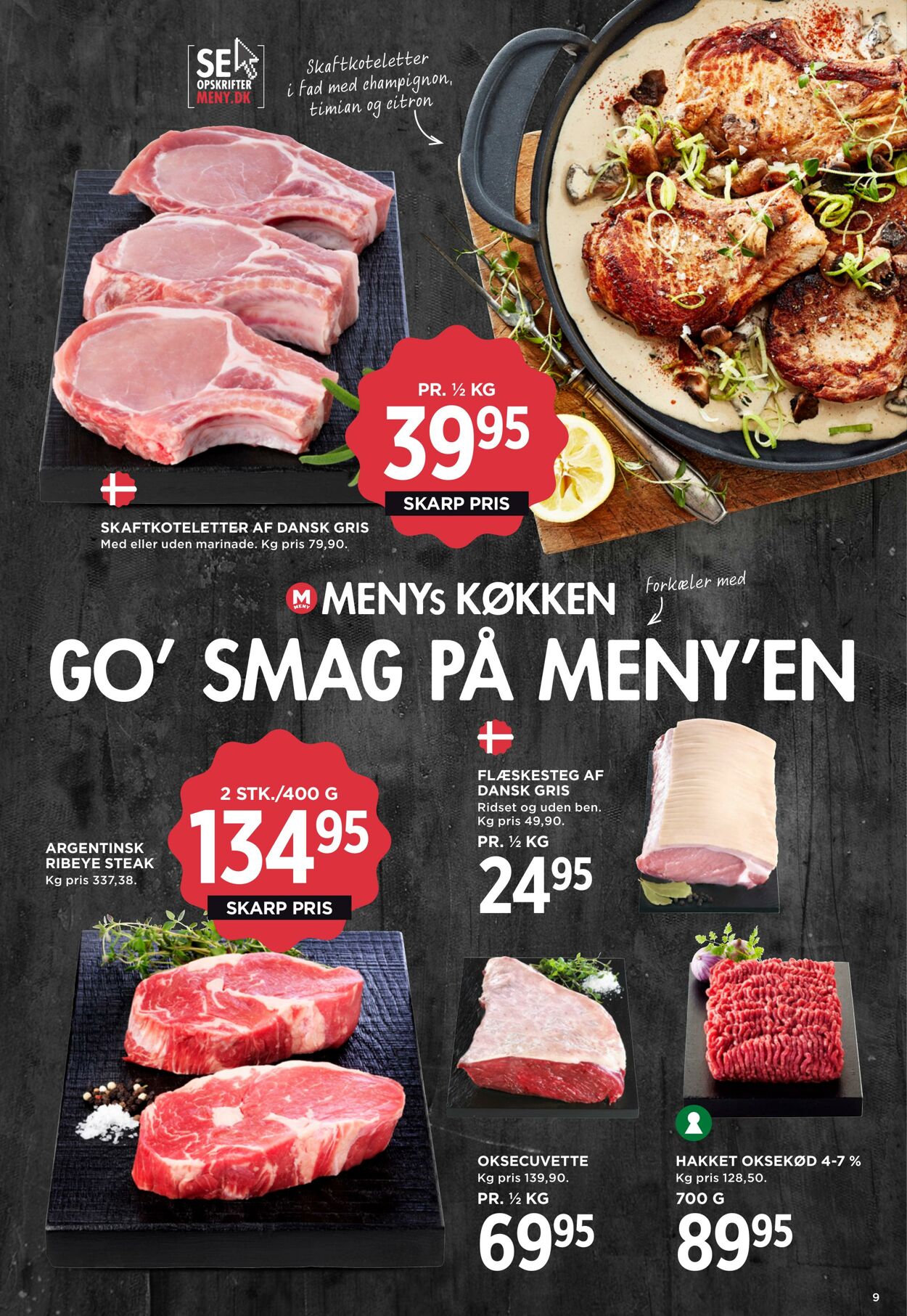 Tilbud Meny 01.03.2026 - 31.03.2026