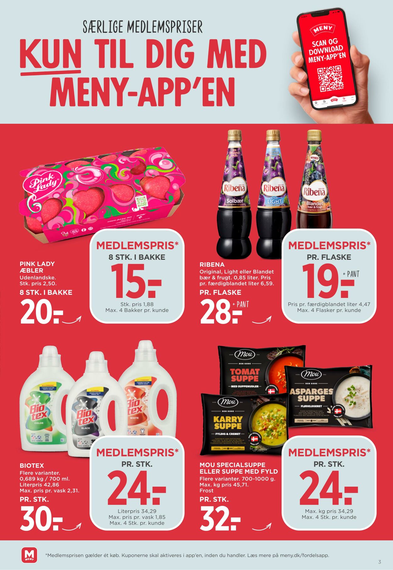 Tilbud Meny 01.03.2026 - 31.03.2026