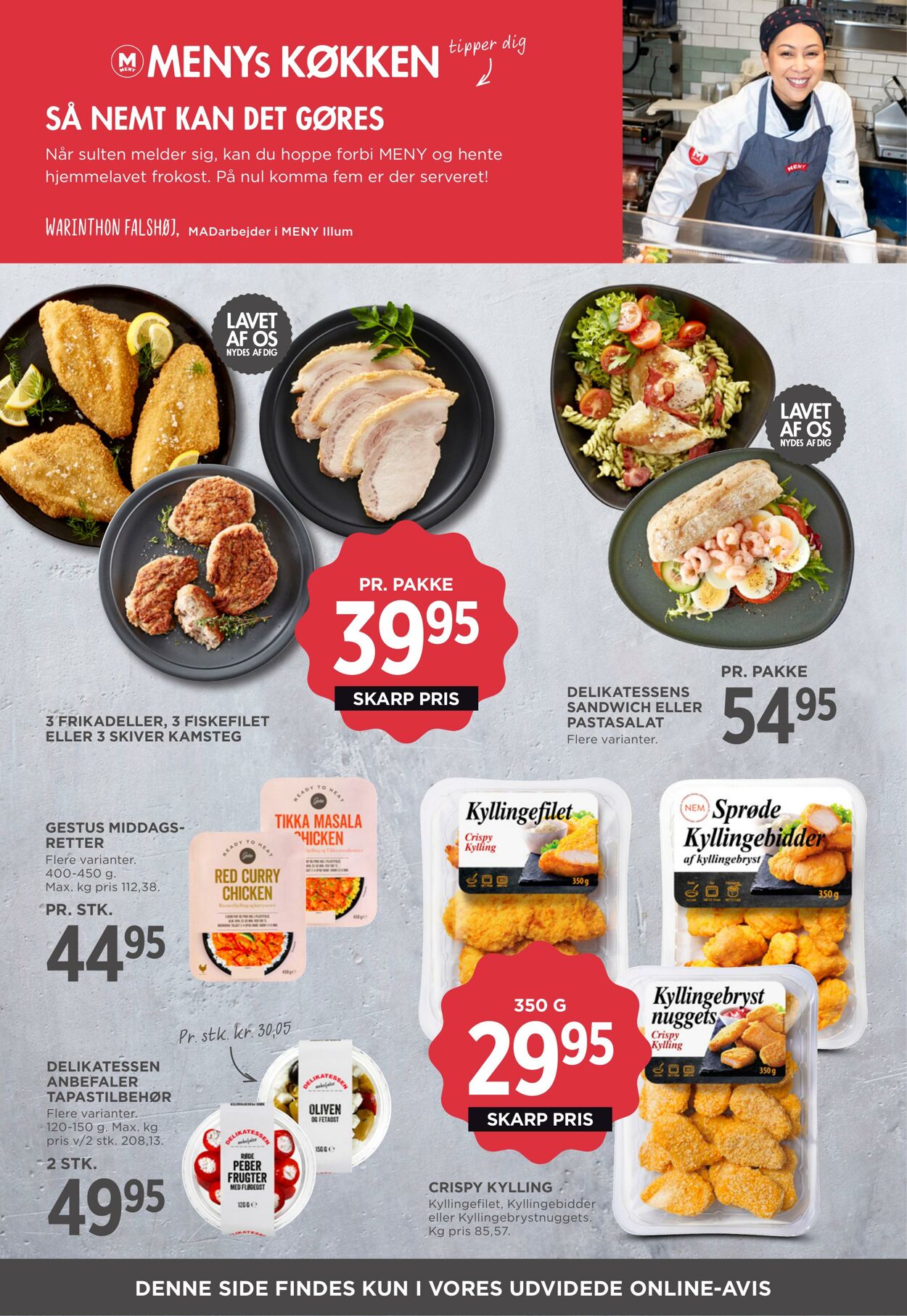 Tilbud Meny 01.03.2026 - 31.03.2026