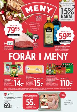 Tilbud Meny 01.04.2026 - 30.04.2026