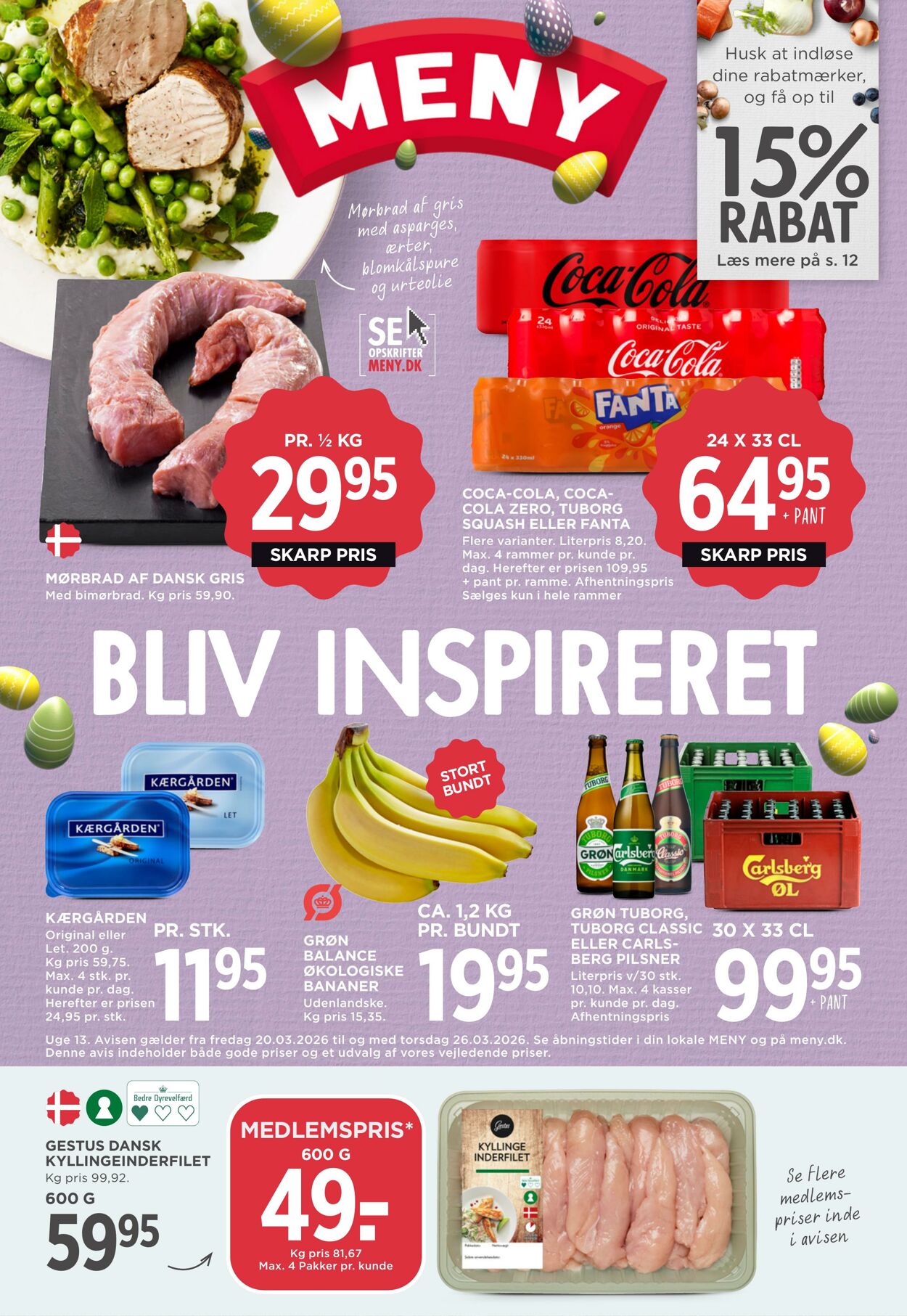 Tilbud Meny 01.03.2026 - 31.03.2026