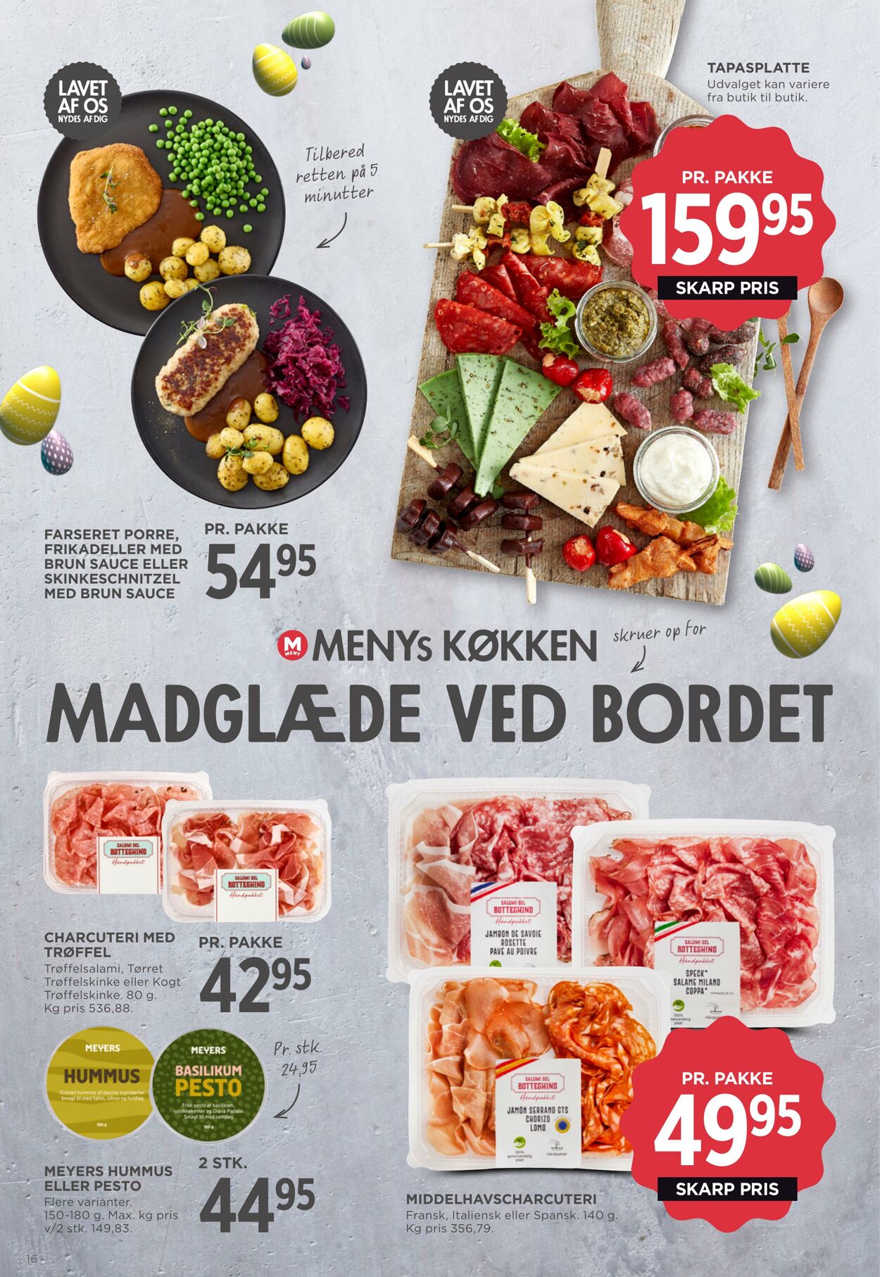 Tilbud Meny 01.03.2026 - 31.03.2026