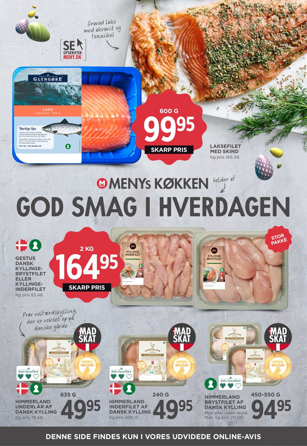 Tilbud Meny 01.03.2026 - 31.03.2026