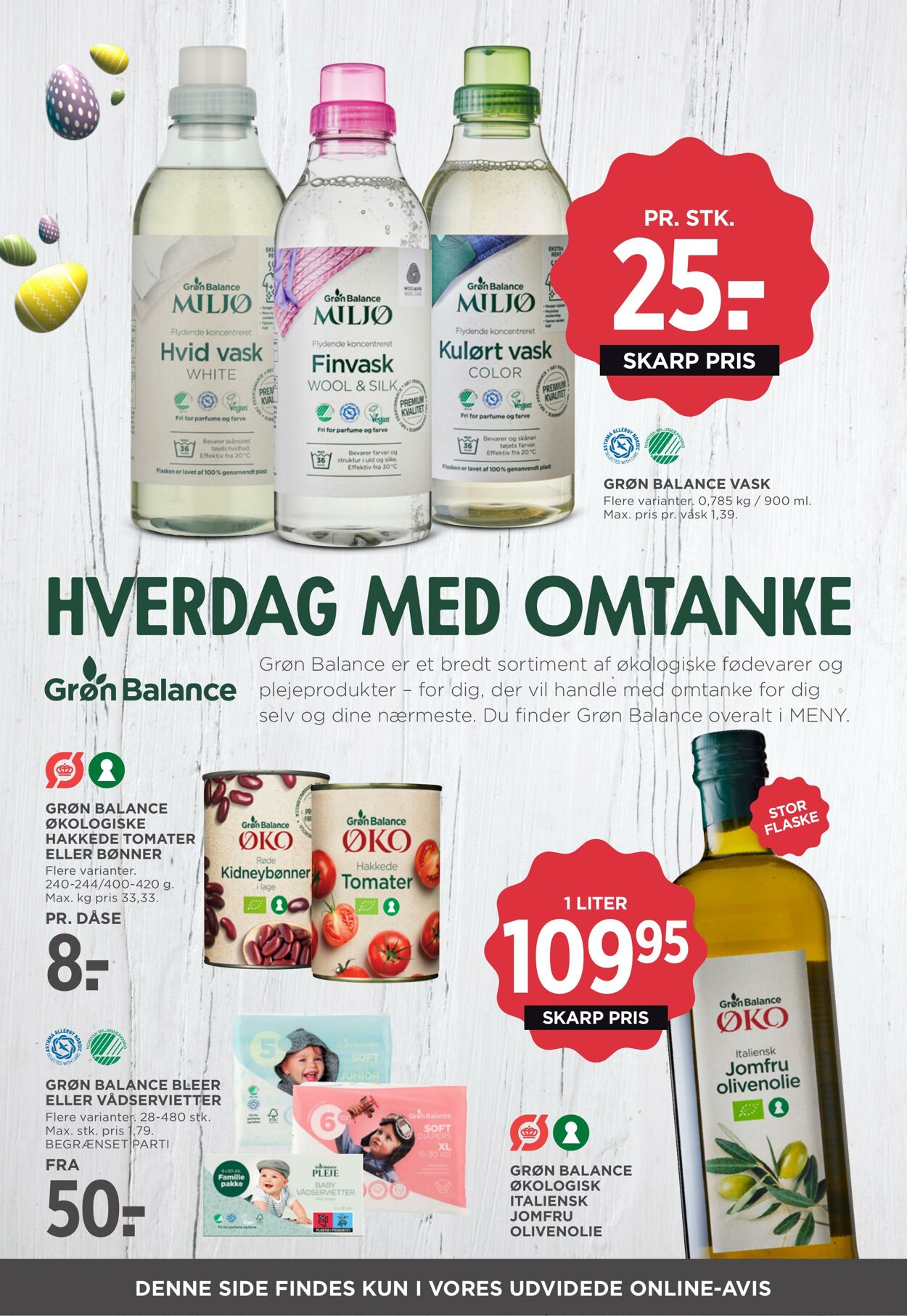 Tilbud Meny 01.03.2026 - 31.03.2026