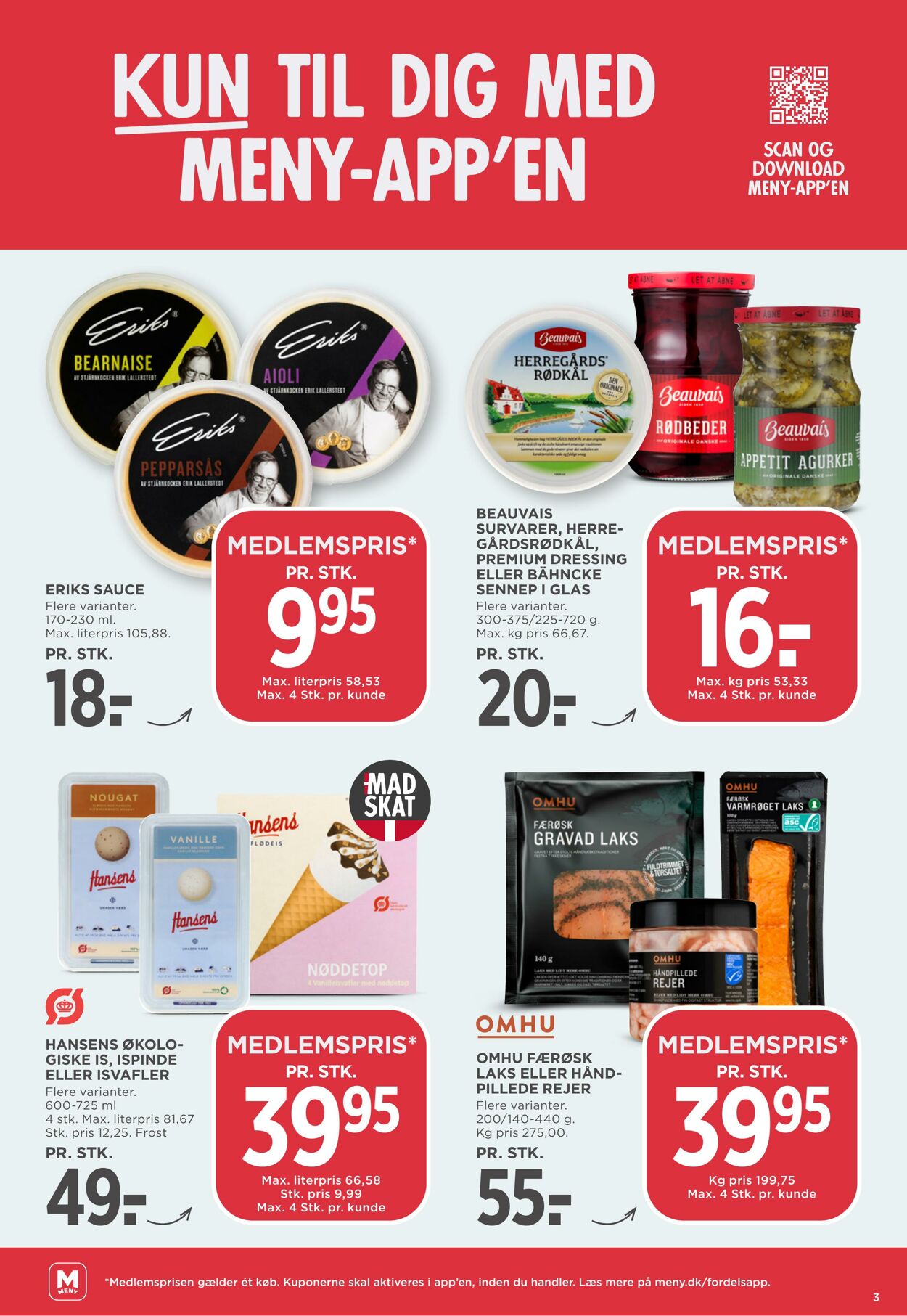 Tilbud Meny 01.03.2026 - 31.03.2026