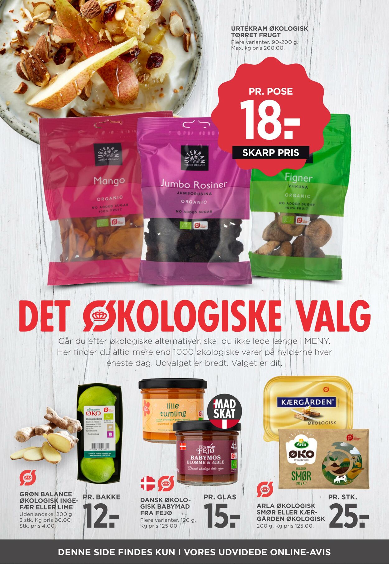 Tilbud Meny 01.04.2026 - 30.04.2026
