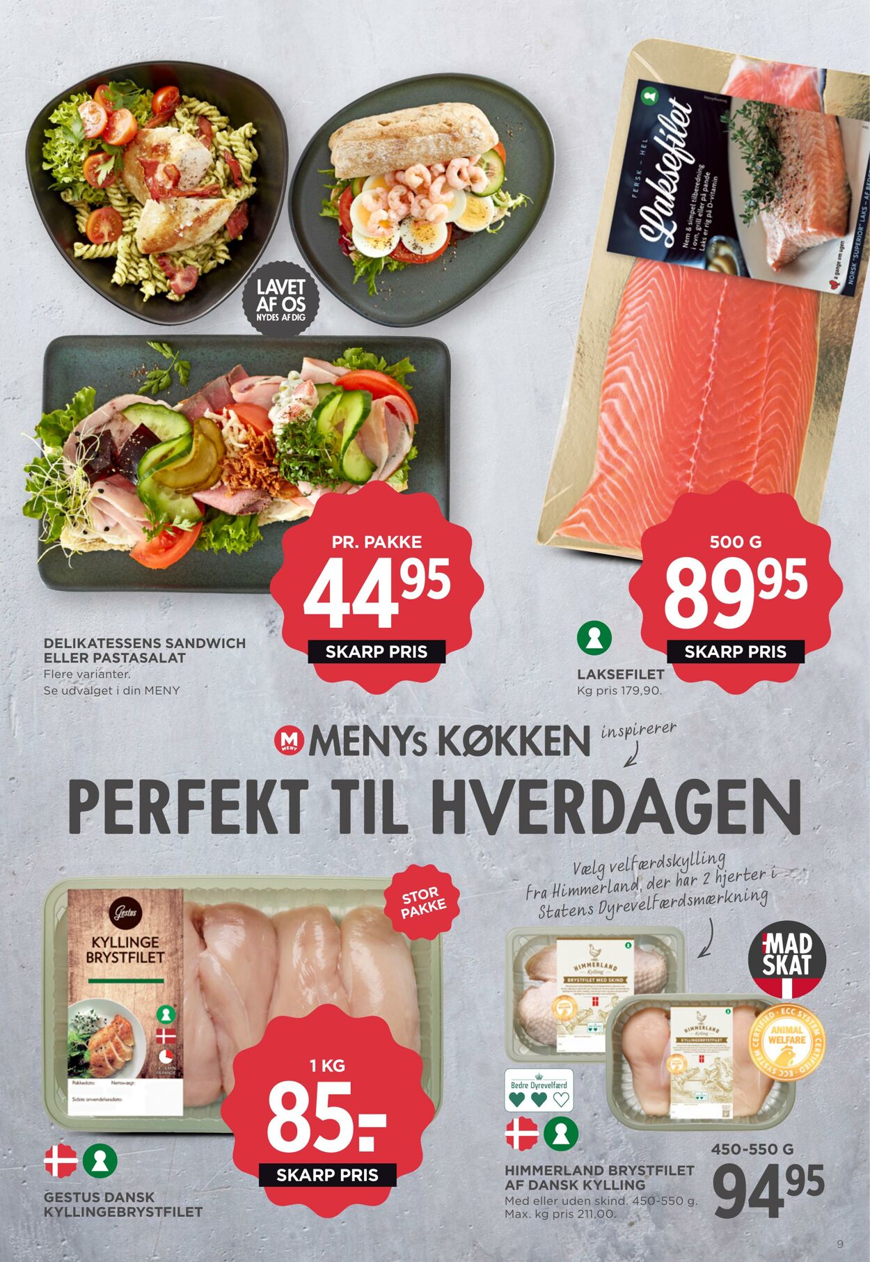 Tilbud Meny 01.04.2026 - 30.04.2026