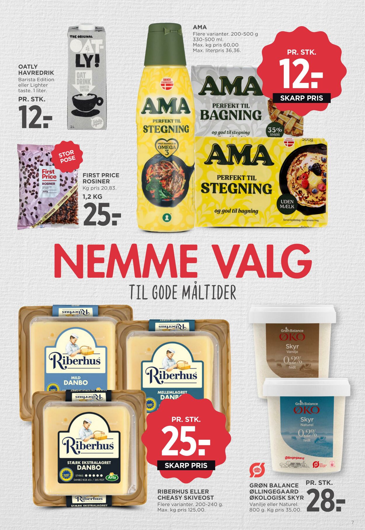 Tilbud Meny 01.04.2026 - 30.04.2026