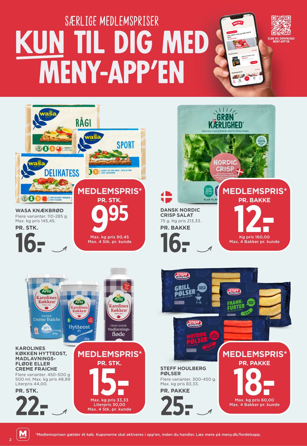 Tilbud Meny 01.04.2026 - 30.04.2026