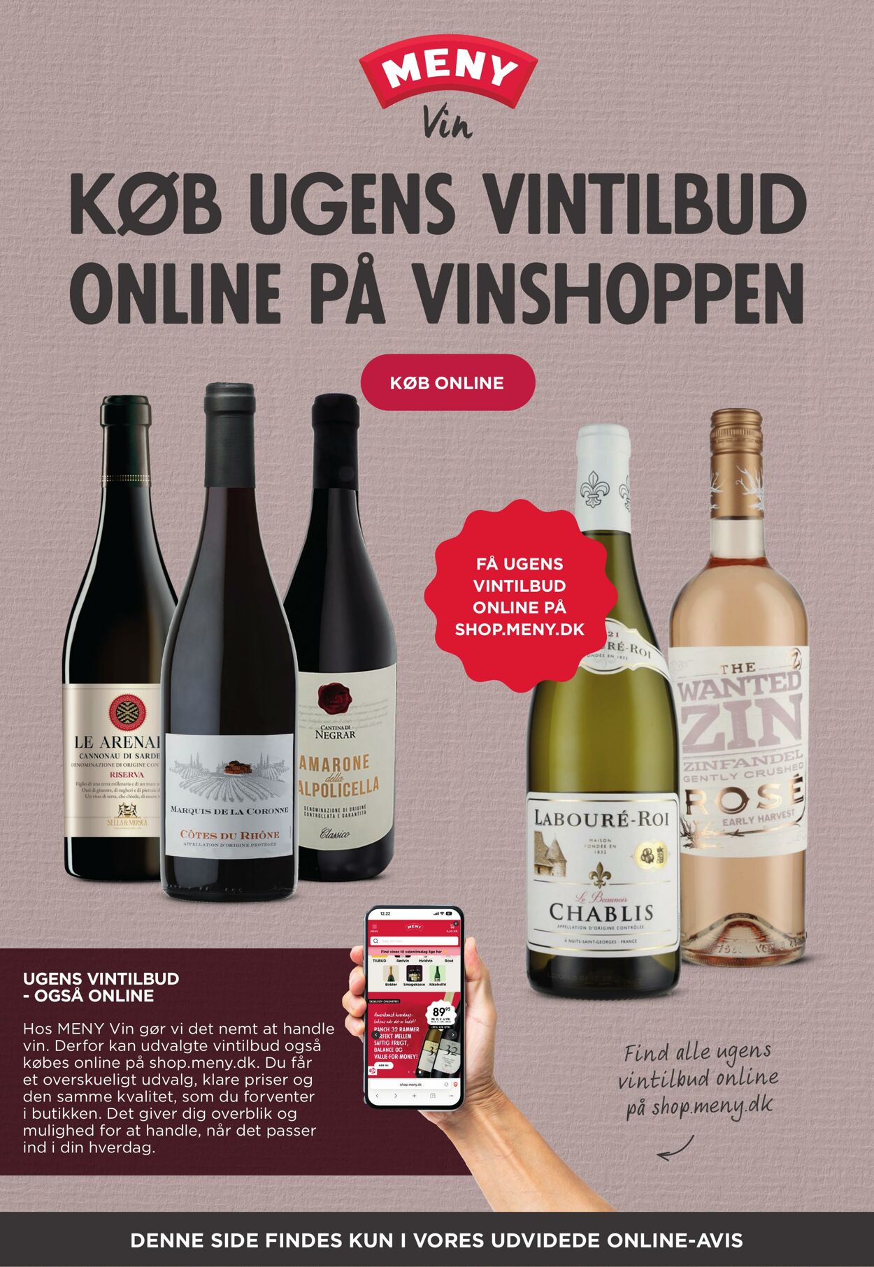 Tilbud Meny 01.04.2026 - 30.04.2026