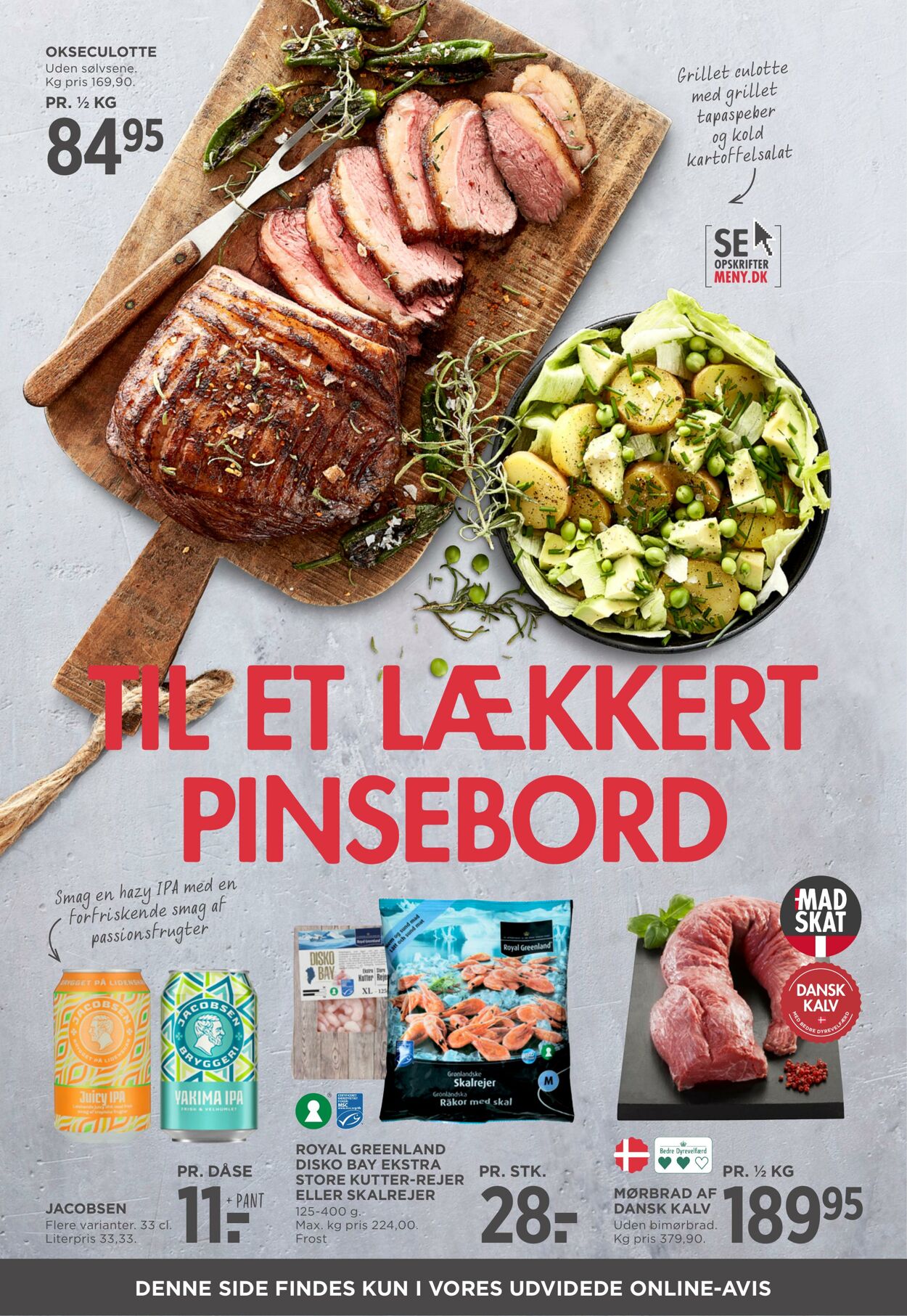 Tilbud Meny 01.06.2025 - 30.06.2025