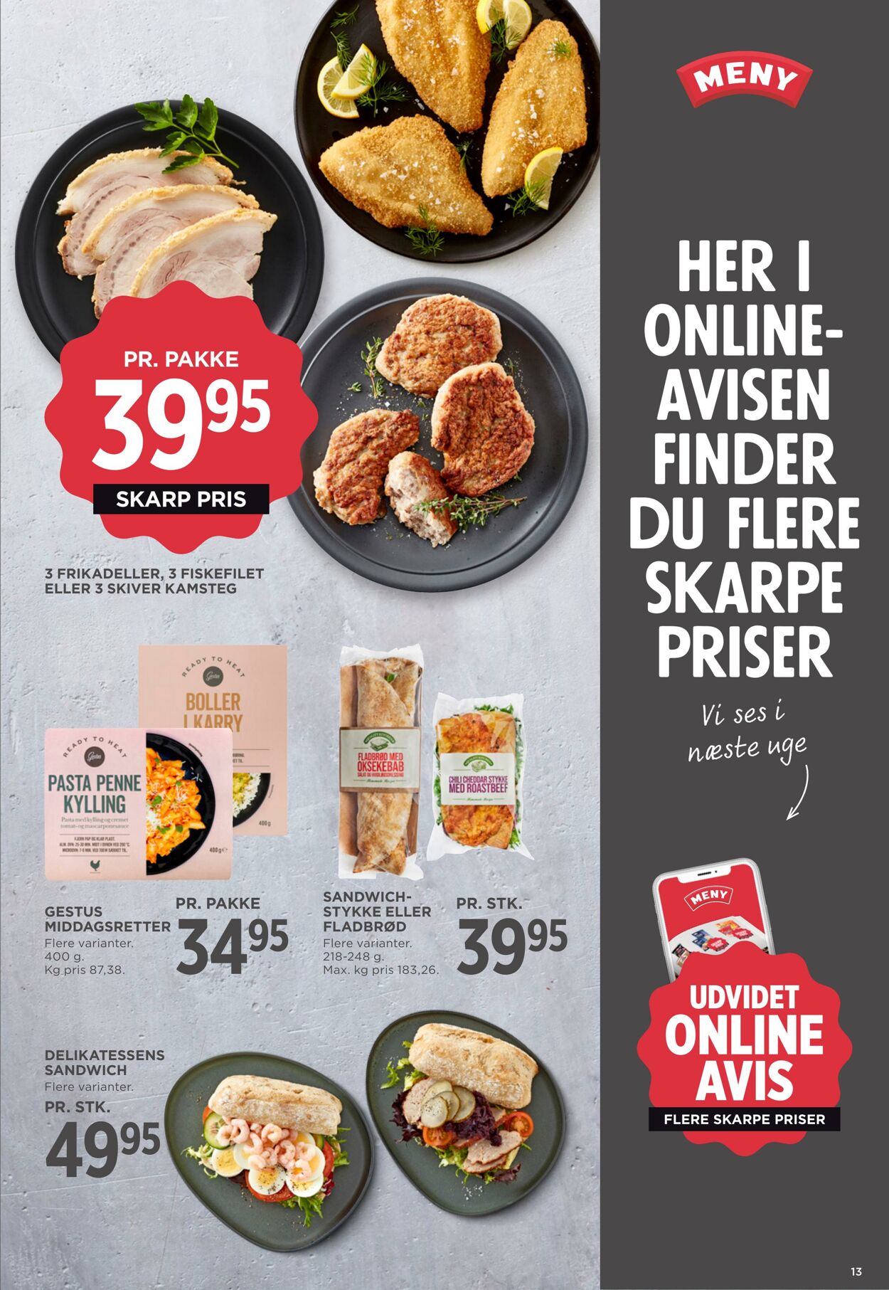Tilbud Meny 01.06.2025 - 30.06.2025