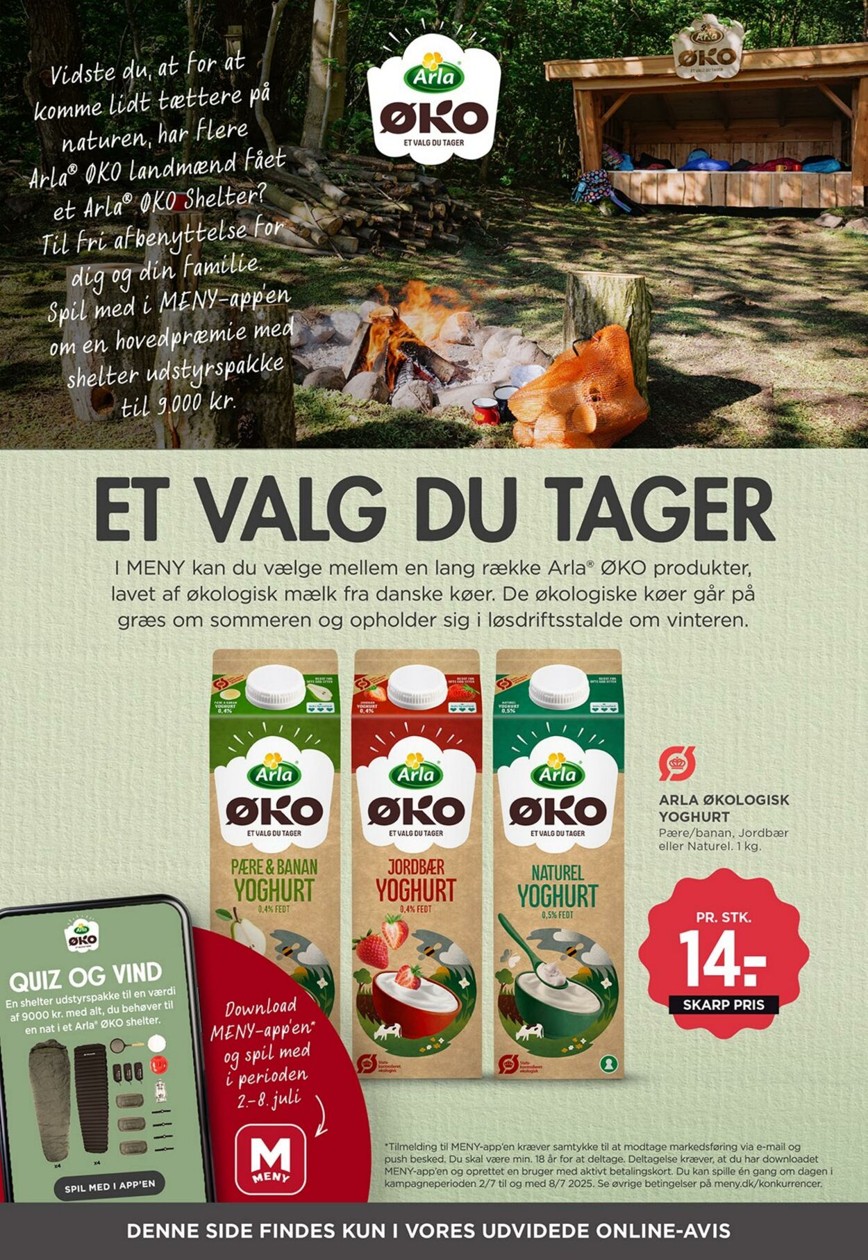 Tilbud Meny 01.07.2025 - 31.07.2025