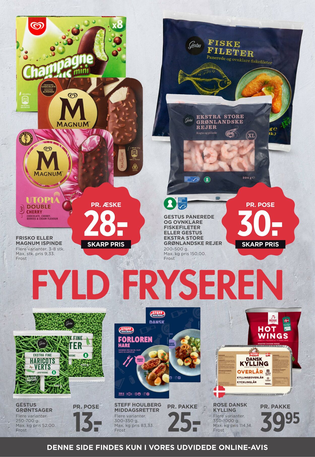 Tilbud Meny 25.07.2025 - 31.07.2025