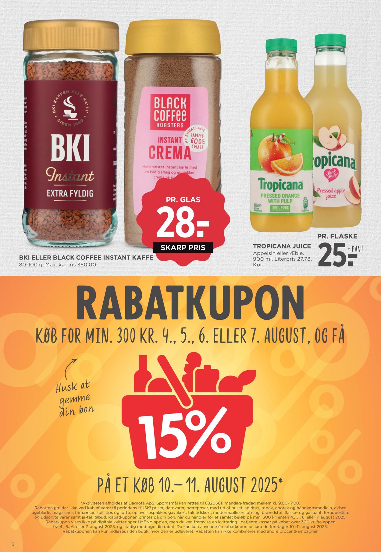 Tilbud Meny 01.07.2025 - 31.07.2025