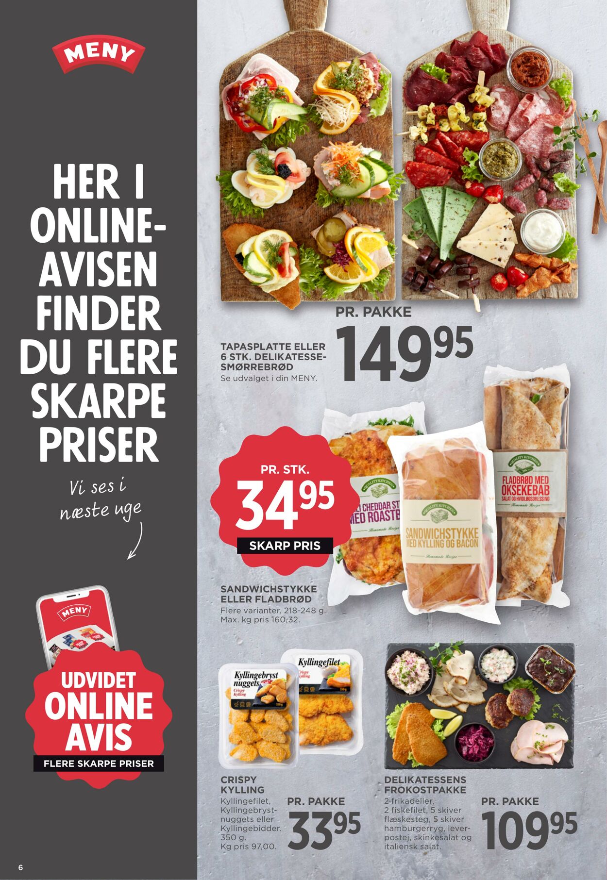 Tilbud Meny 01.07.2025 - 31.07.2025