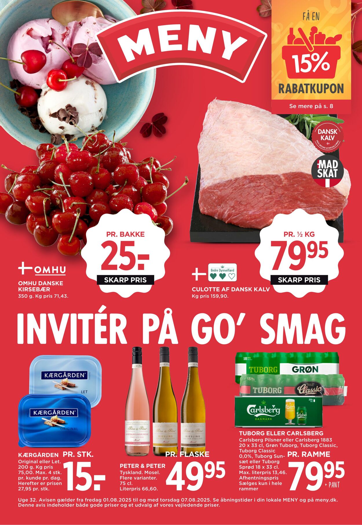 Tilbud Meny 01.07.2025 - 31.07.2025