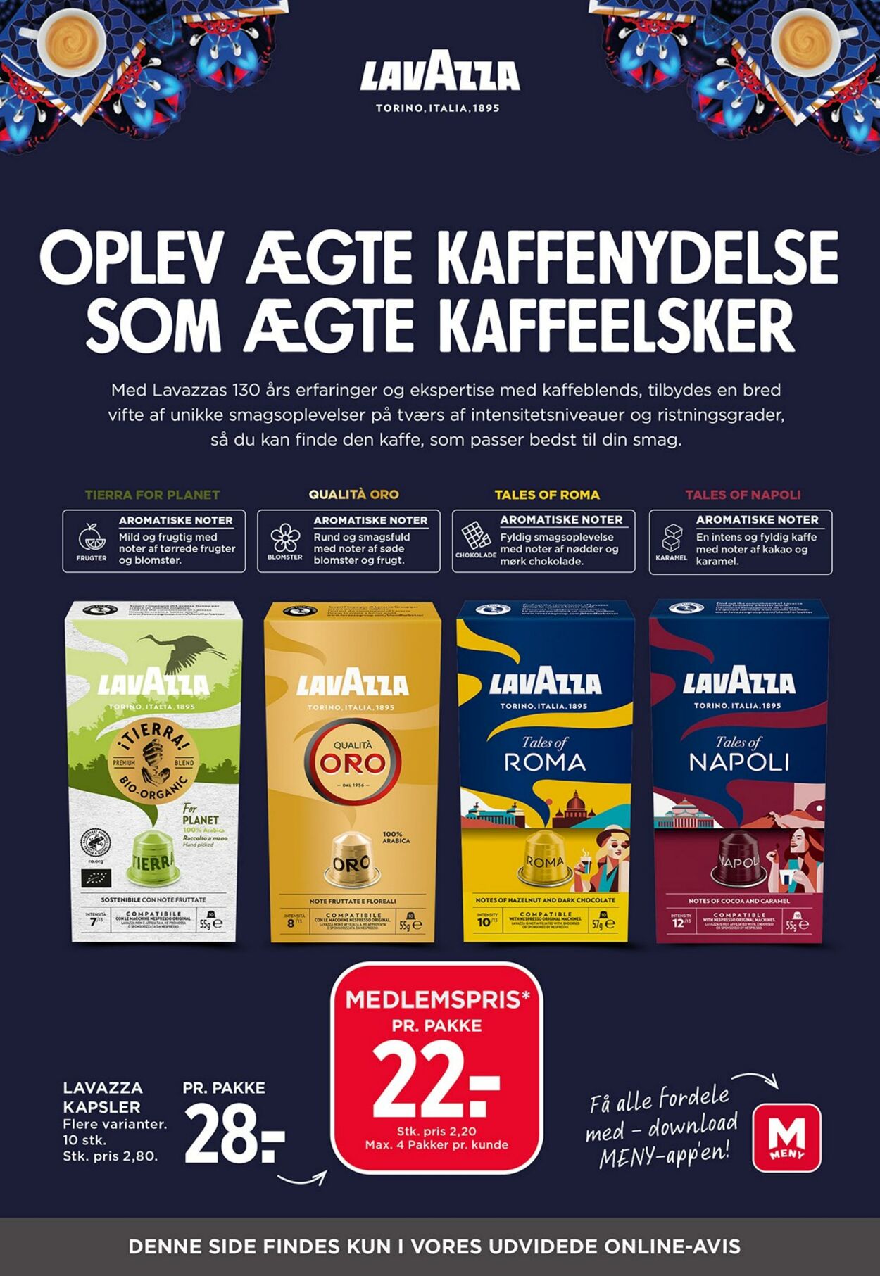 Tilbud Meny 01.08.2025 - 31.08.2025