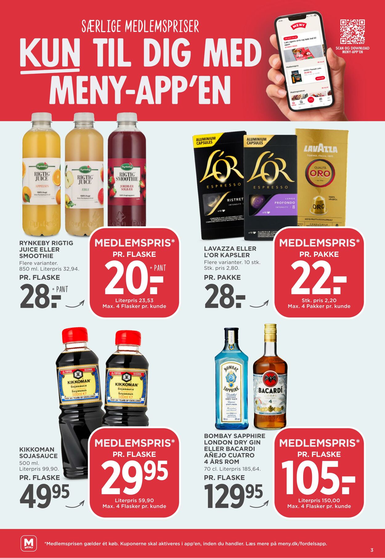 Tilbud Meny 01.08.2025 - 31.08.2025