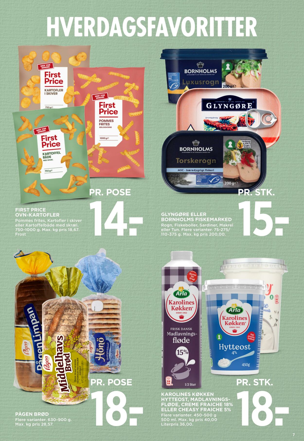 Tilbud Meny 01.08.2025 - 31.08.2025
