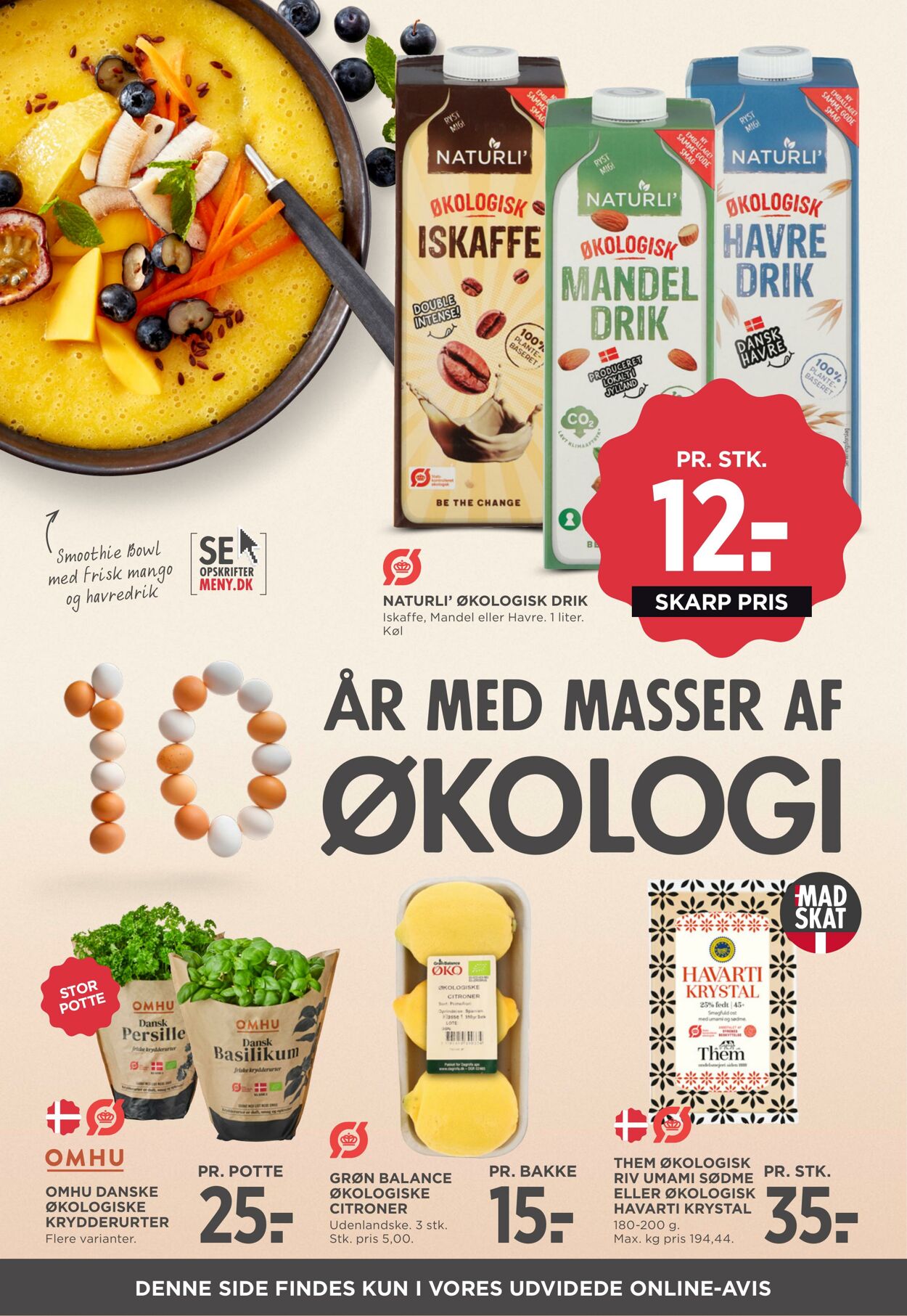 Tilbud Meny 29.08.2025 - 04.09.2025