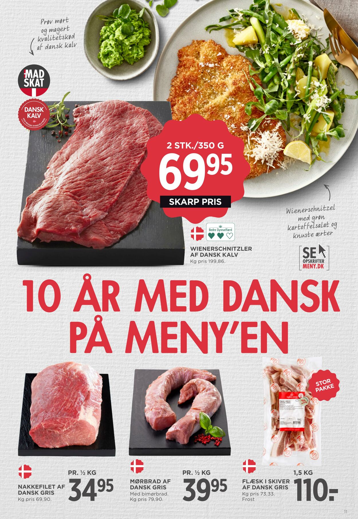 Tilbud Meny 29.08.2025 - 04.09.2025