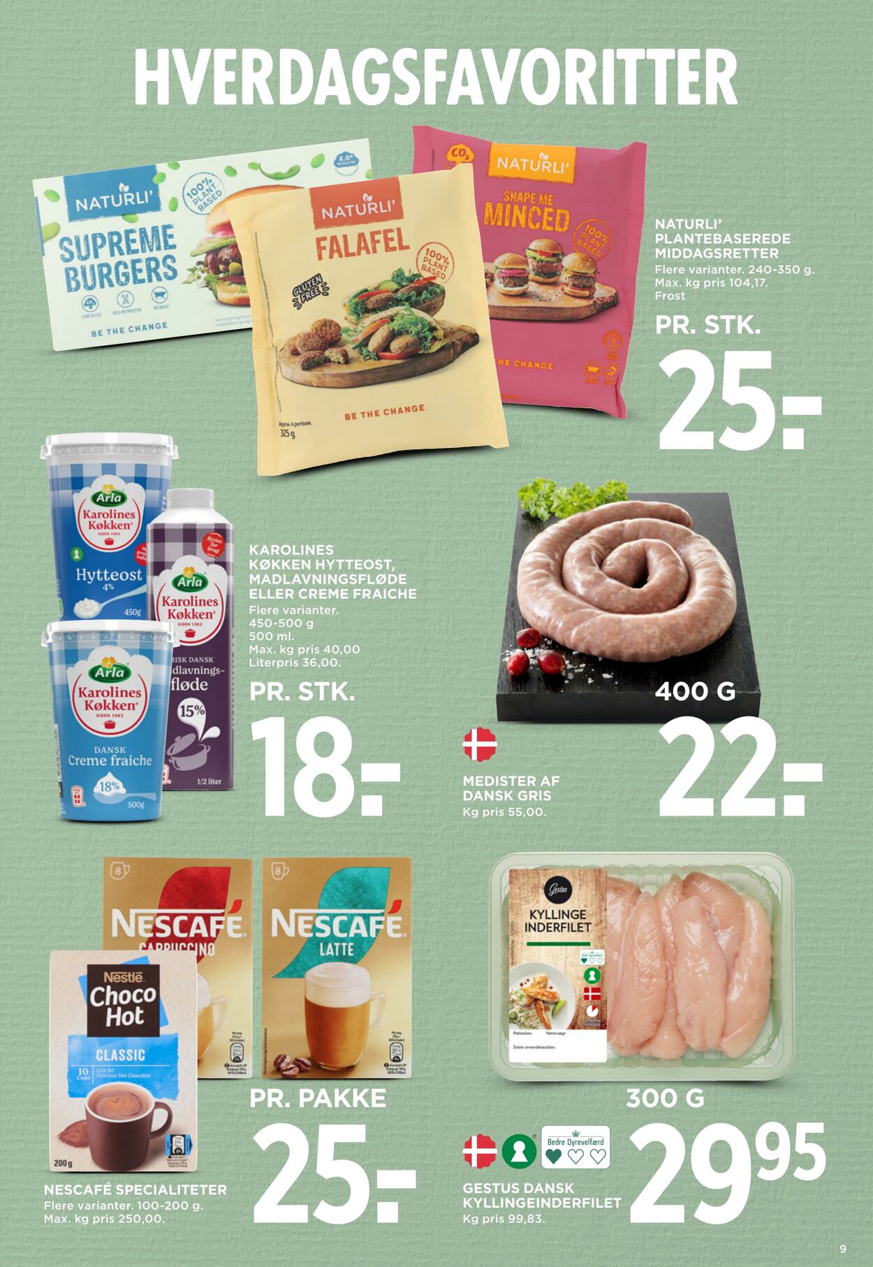 Tilbud Meny 12.09.2025 - 18.09.2025