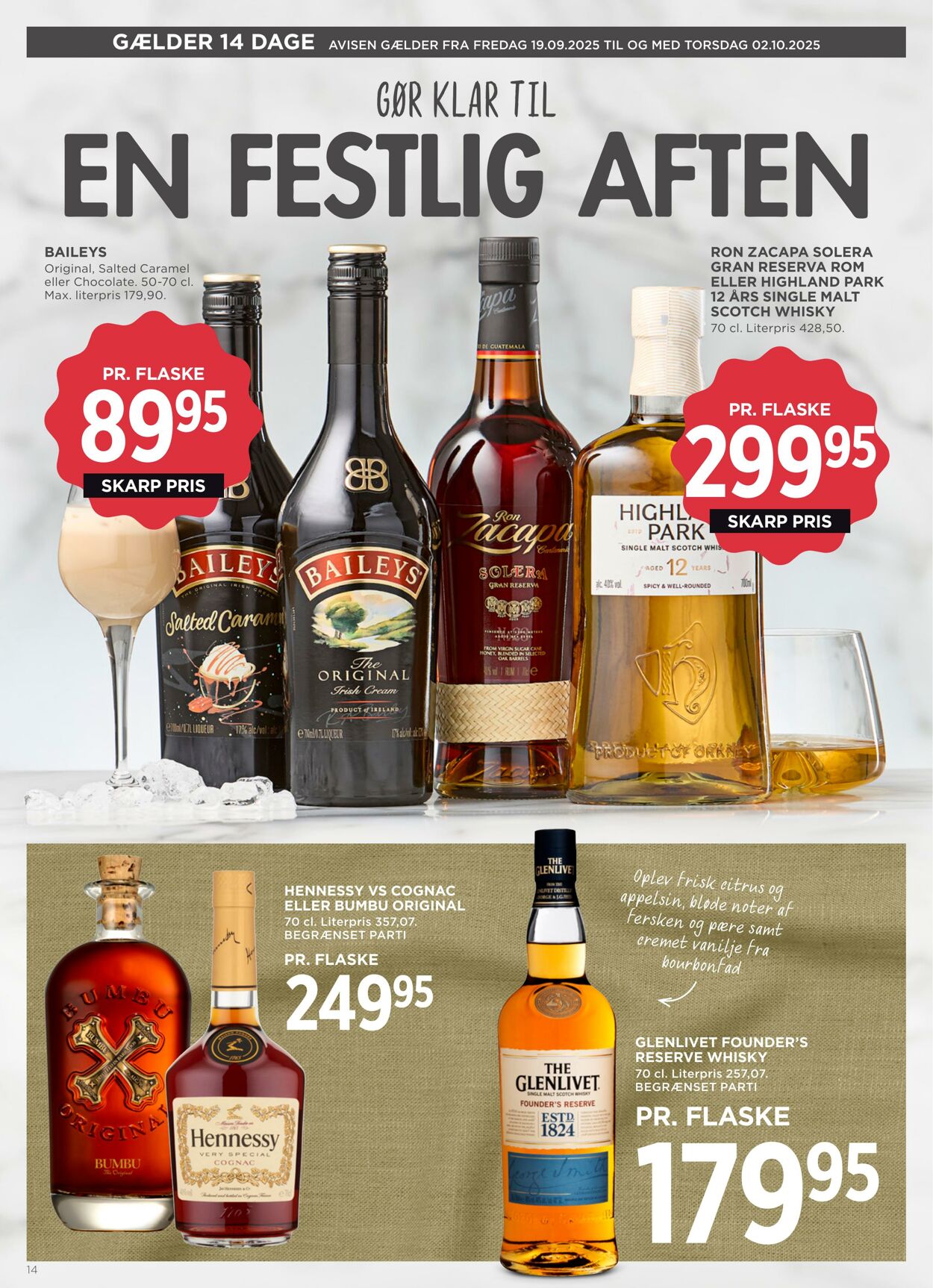 Tilbud Meny 01.09.2025 - 30.09.2025