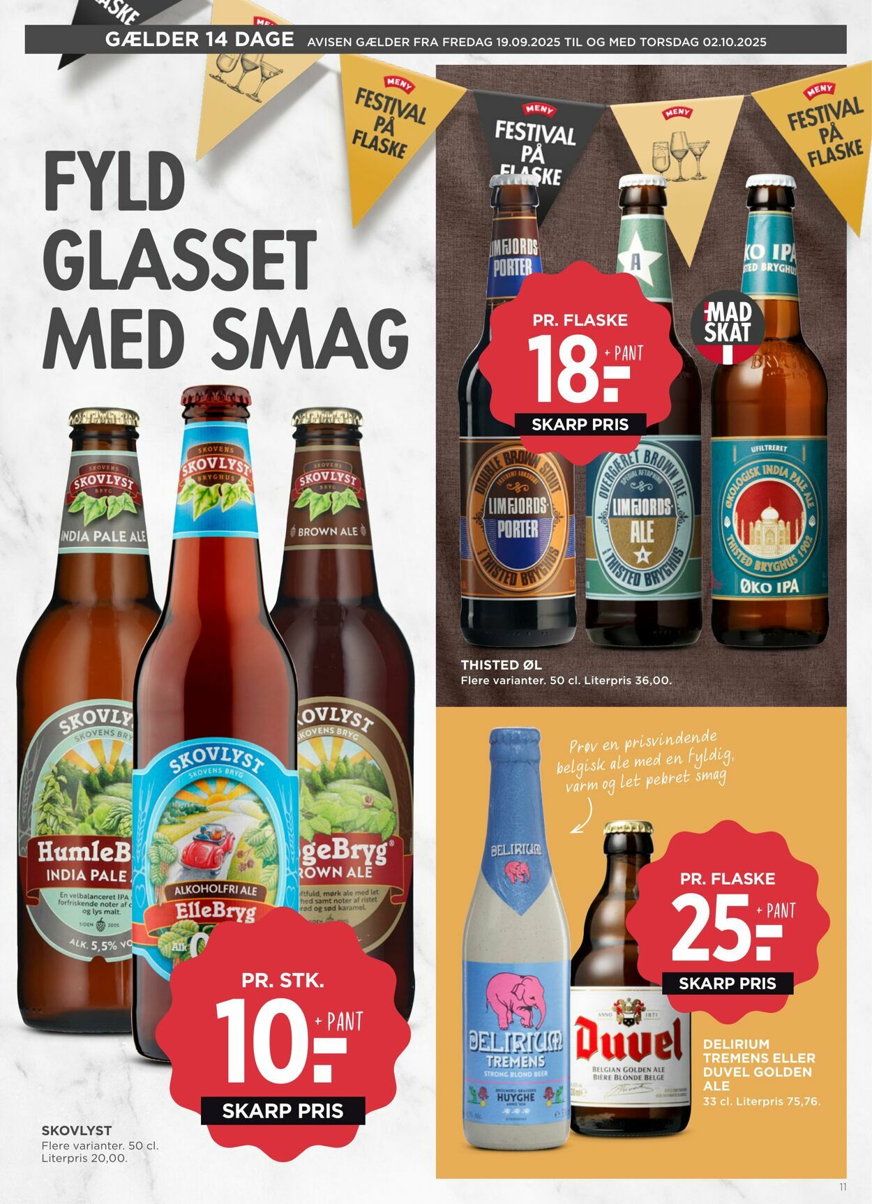 Tilbud Meny 19.09.2025 - 25.09.2025
