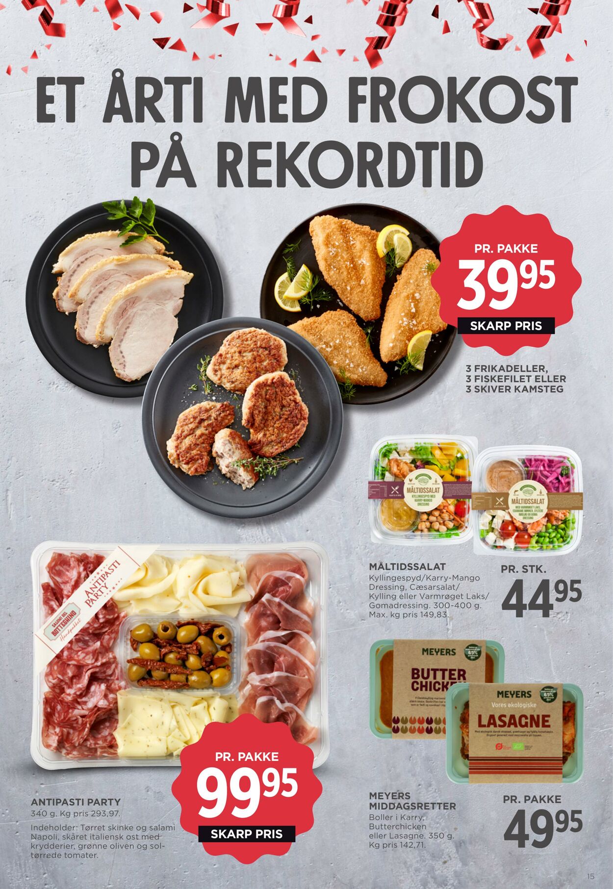 Tilbud Meny 26.09.2025 - 02.10.2025