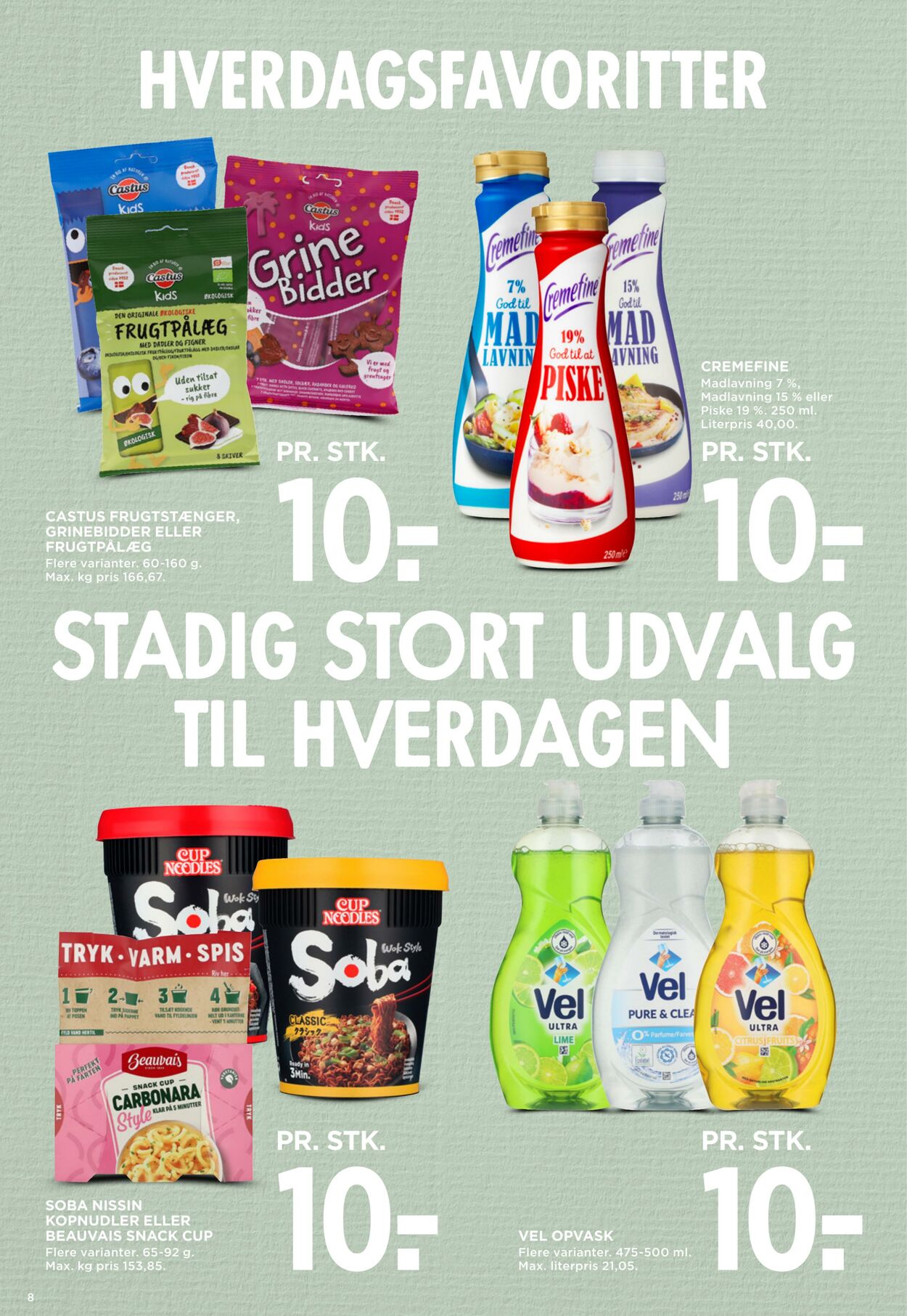 Tilbud Meny 26.09.2025 - 02.10.2025