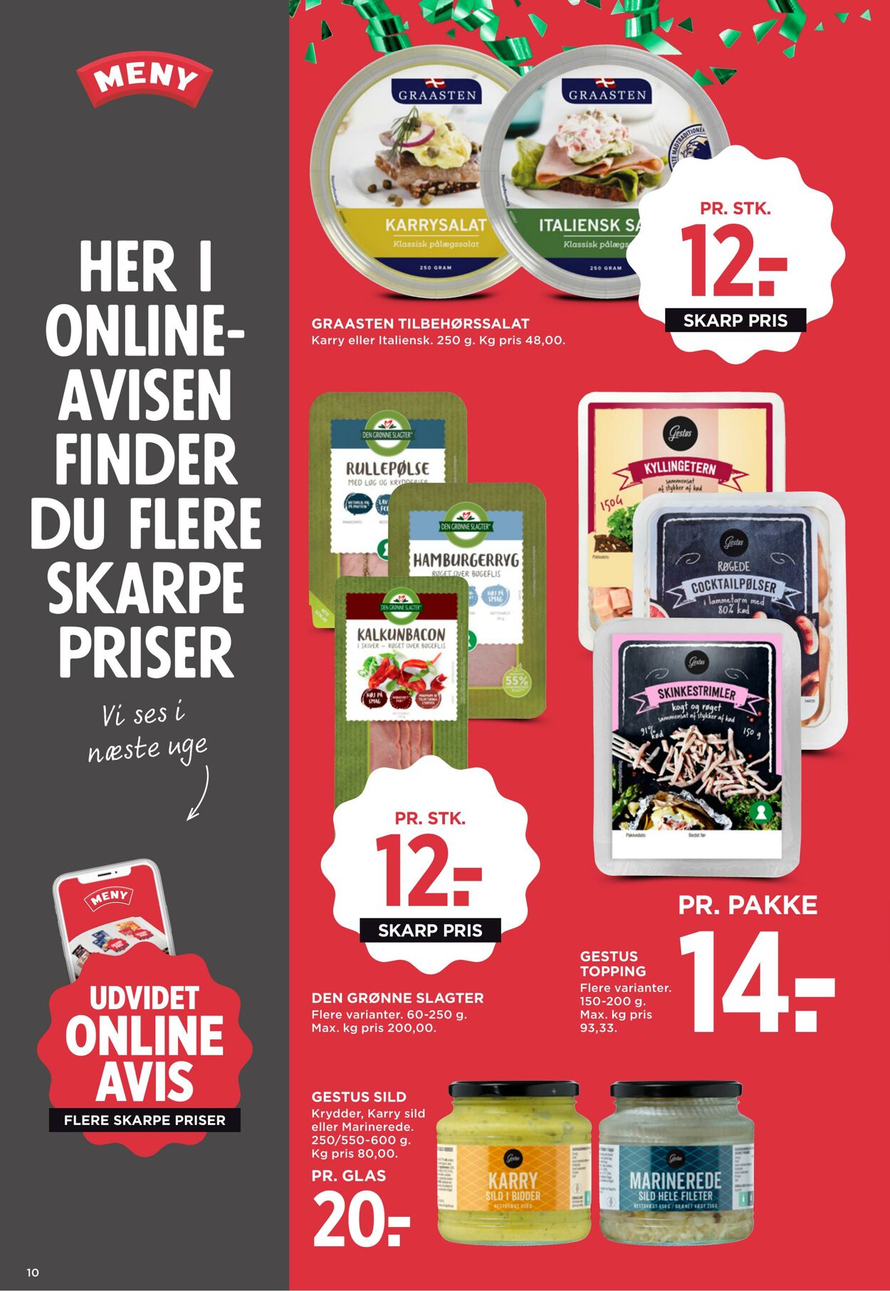 Tilbud Meny 26.09.2025 - 02.10.2025