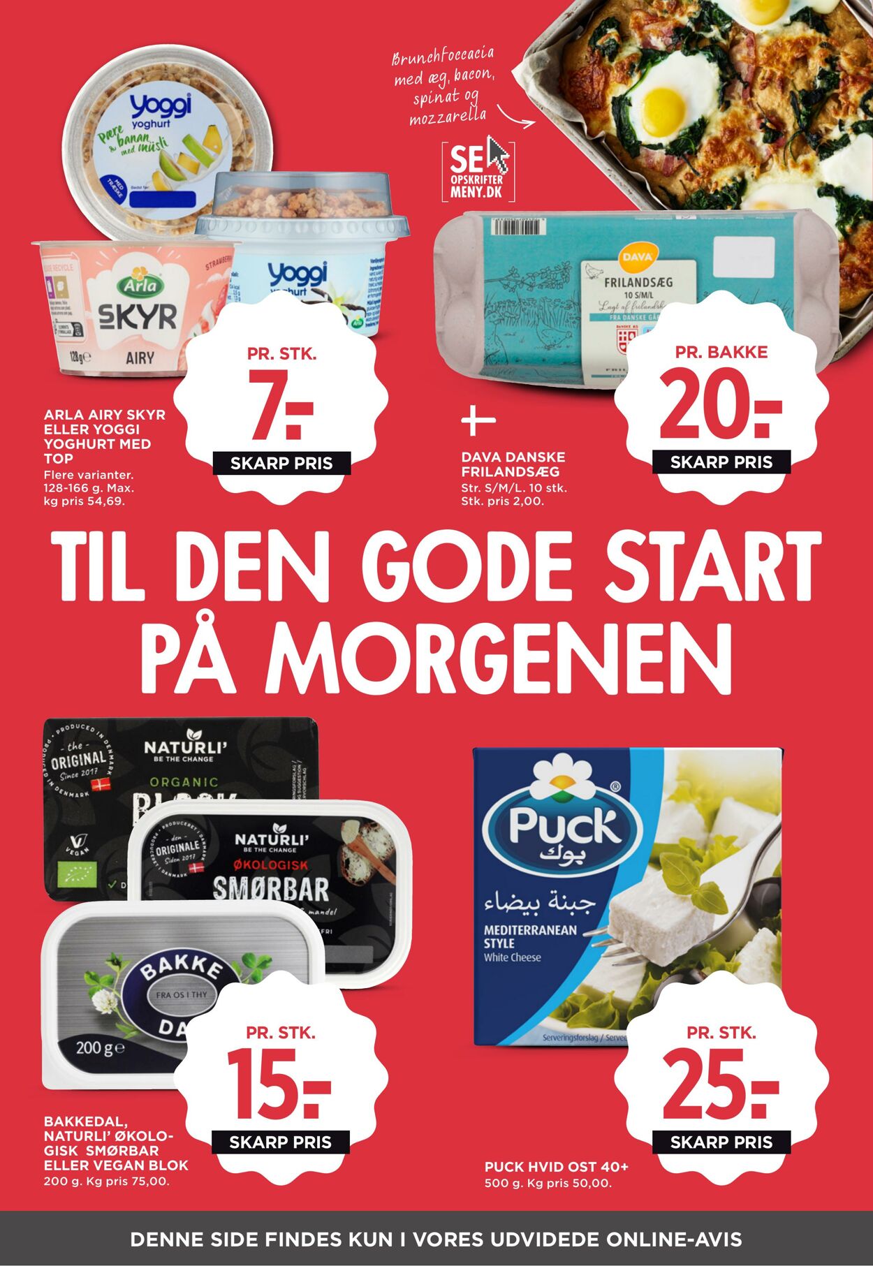 Tilbud Meny 01.10.2025 - 31.10.2025