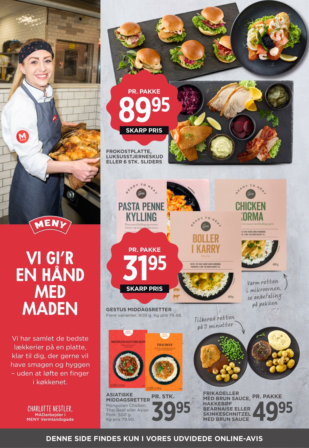 Tilbud Meny 01.10.2025 - 31.10.2025