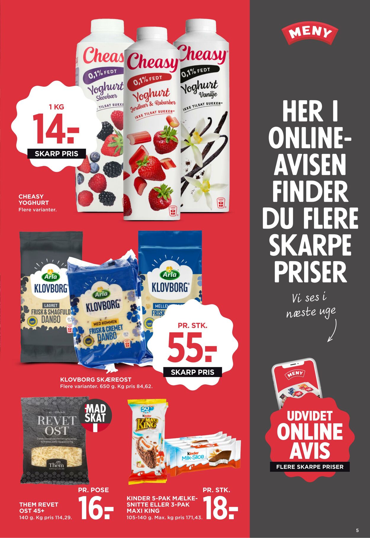 Tilbud Meny 01.10.2025 - 31.10.2025