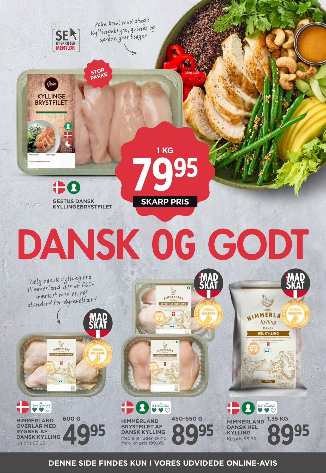 Tilbud Meny 01.10.2025 - 31.10.2025