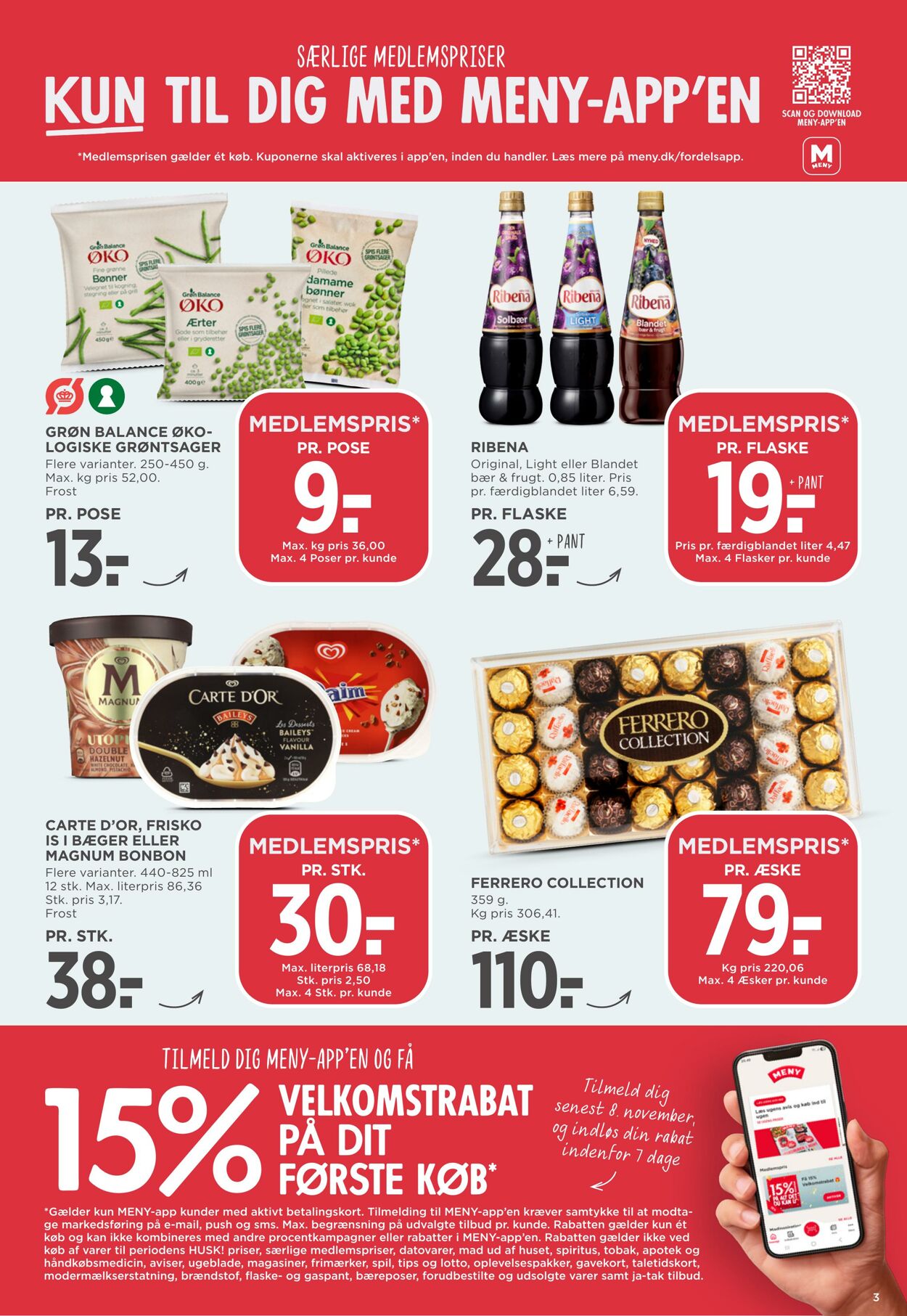 Tilbud Meny 31.10.2025 - 06.11.2025
