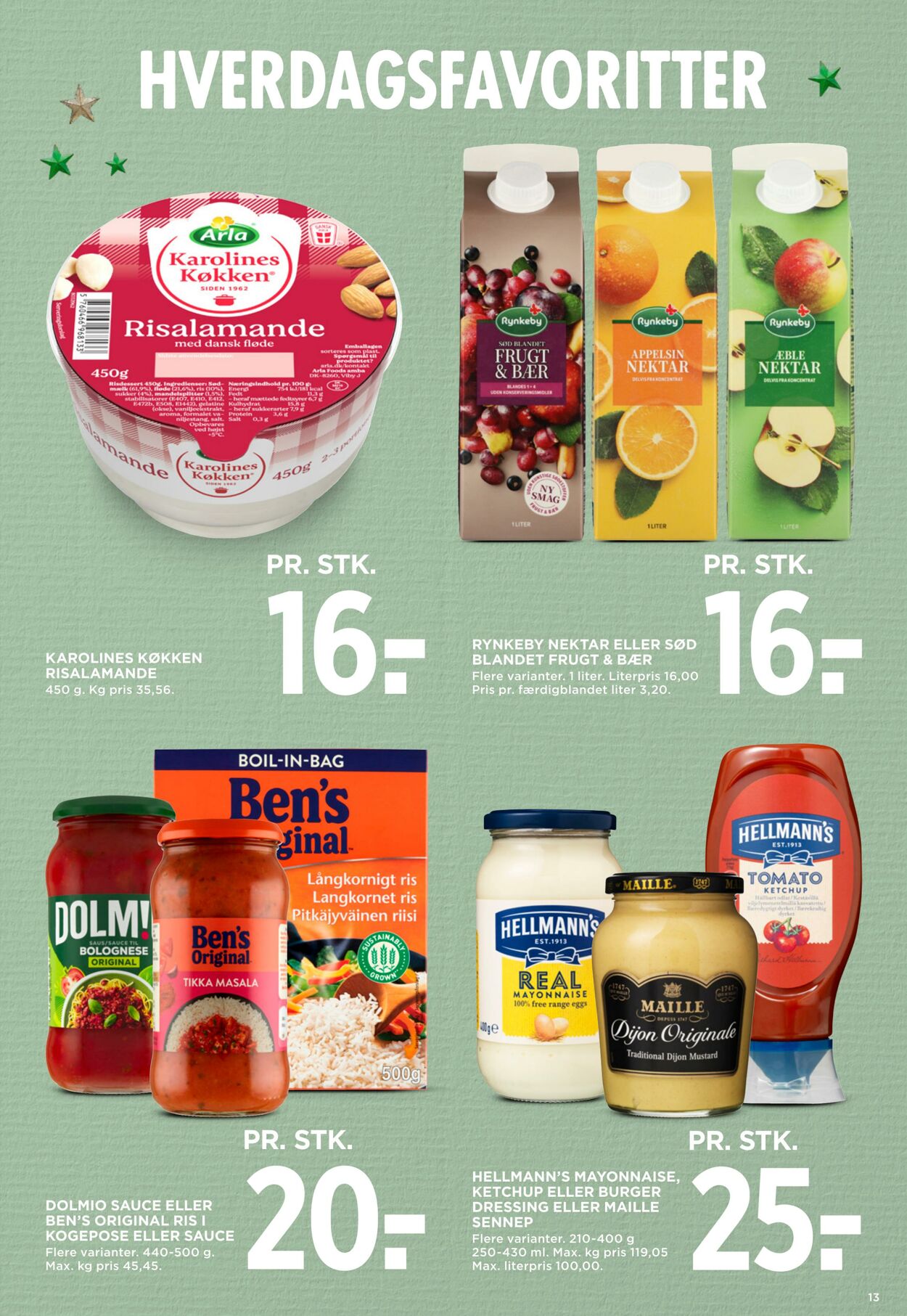 Tilbud Meny 01.11.2025 - 30.11.2025