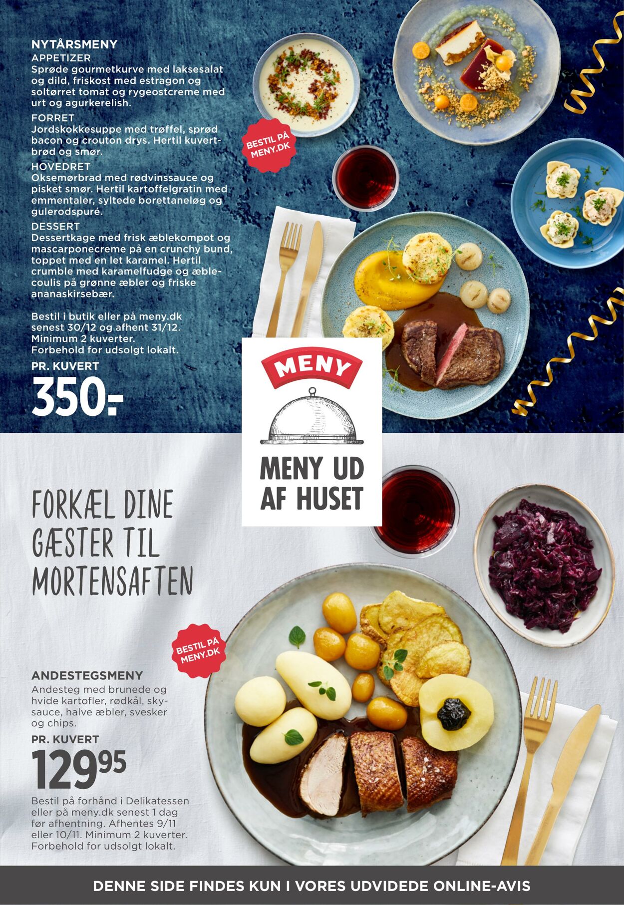 Tilbud Meny 01.11.2025 - 30.11.2025